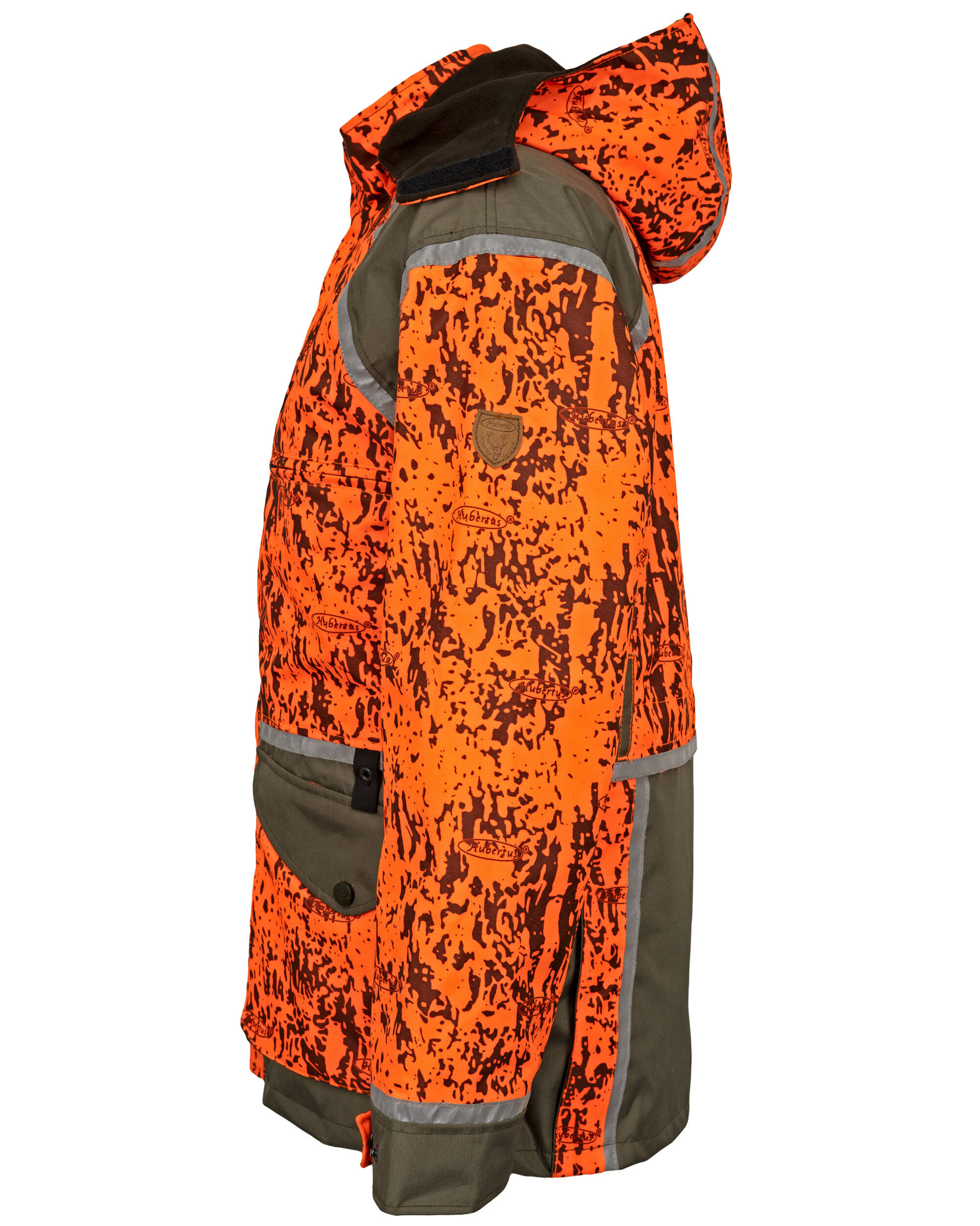 Hubertus Hundeführerjacke Sicherheit (oliv/orange) Hubertus Hundeführerjacke Sicherheit (oliv/orange)