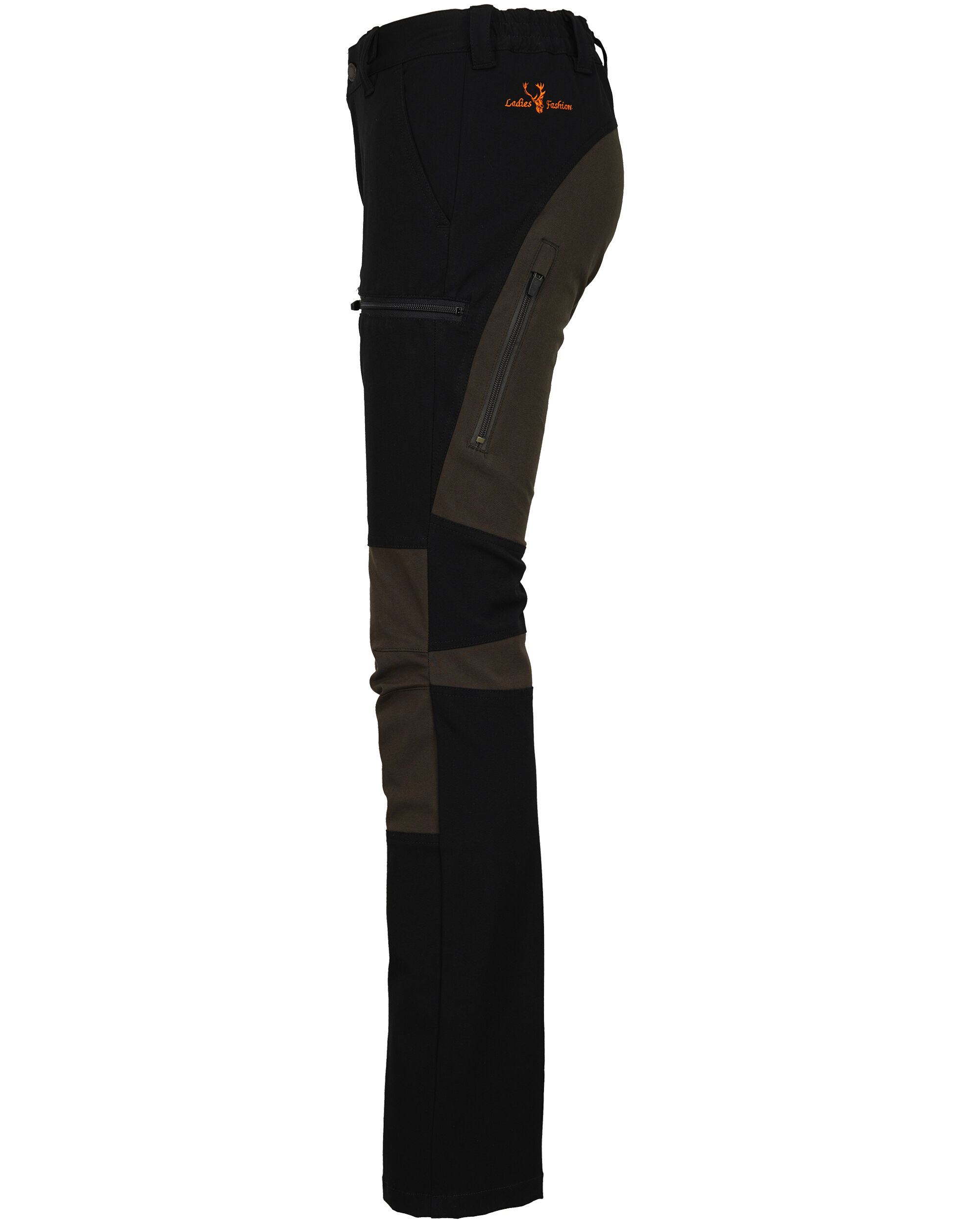 Hubertus Damen-Stretchhose Emma (schwarz/oliv)