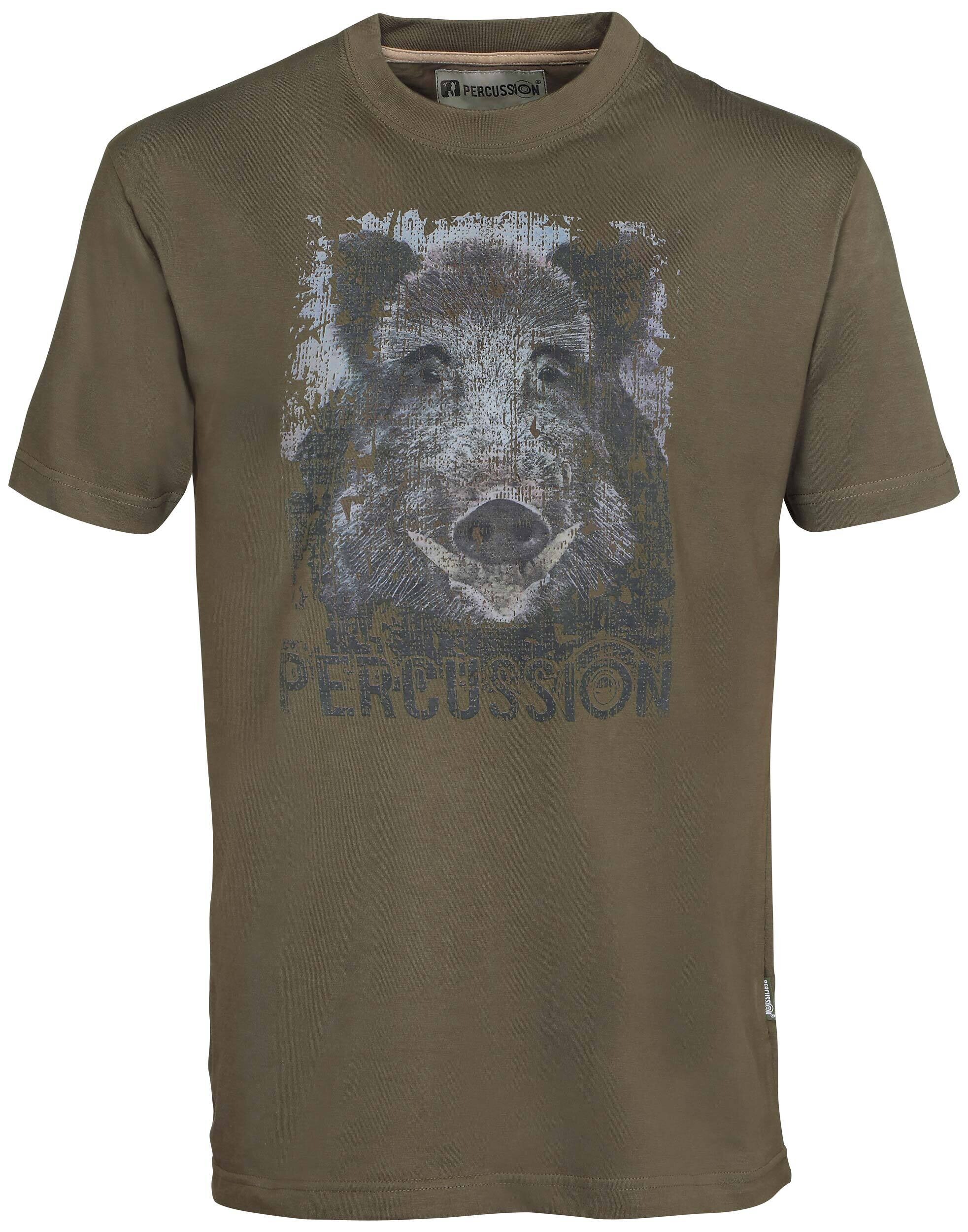 Percussion T-Shirt Kinder Keiler (khaki)