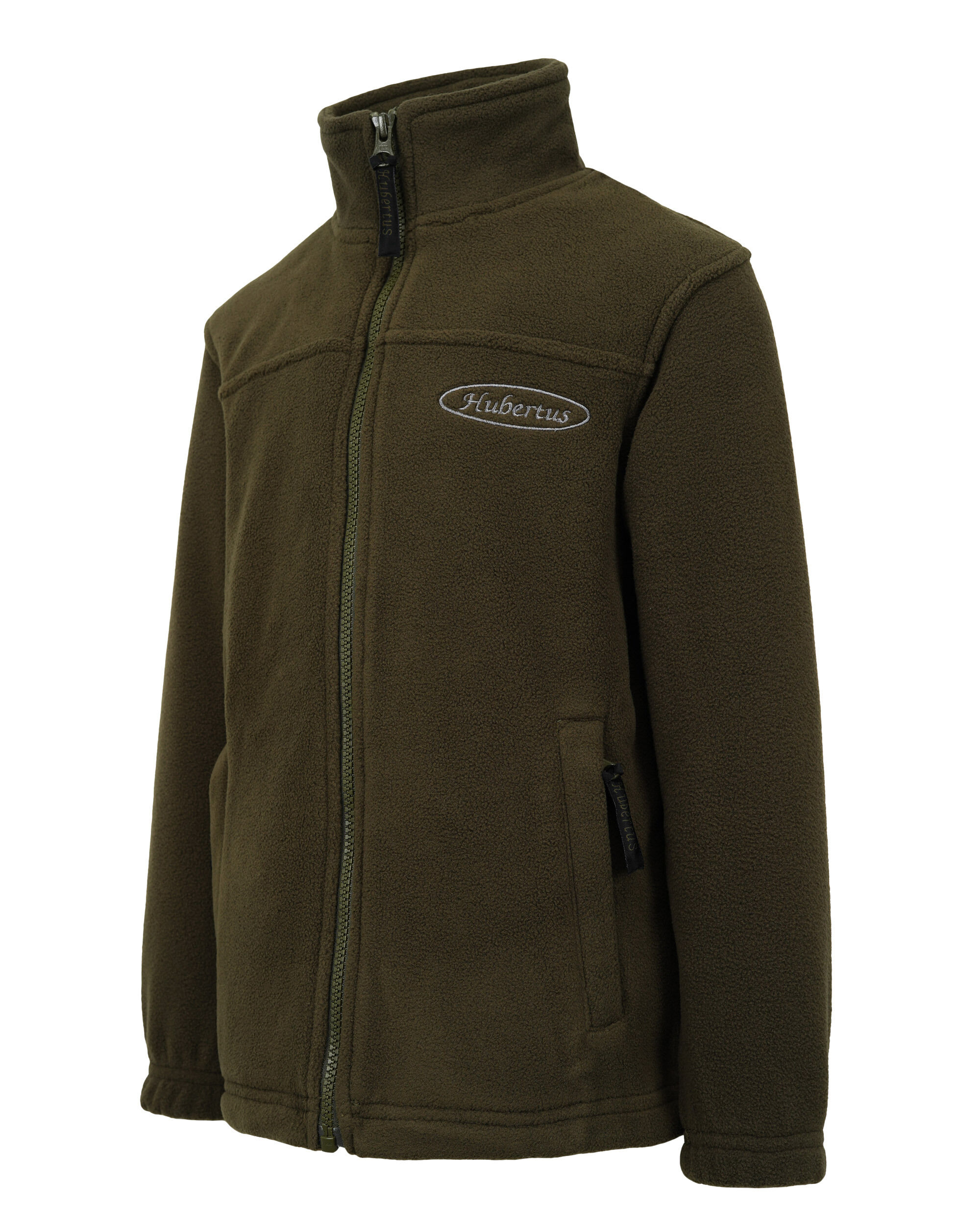 Hubertus Kinder-Fleecejacke Rhön (oliv) Hubertus Kinder-Fleecejacke Rhön (oliv)