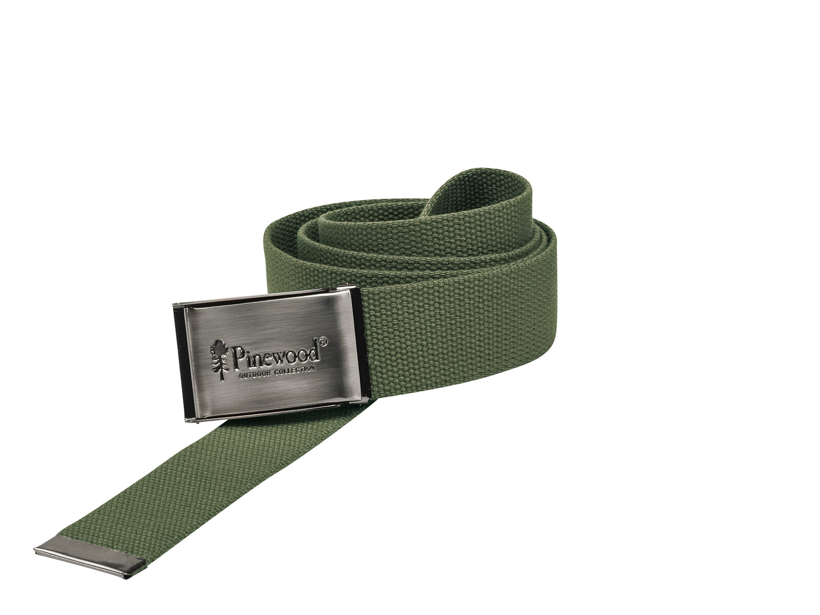 Pinewood Canvas Gürtel (Olivgrün)