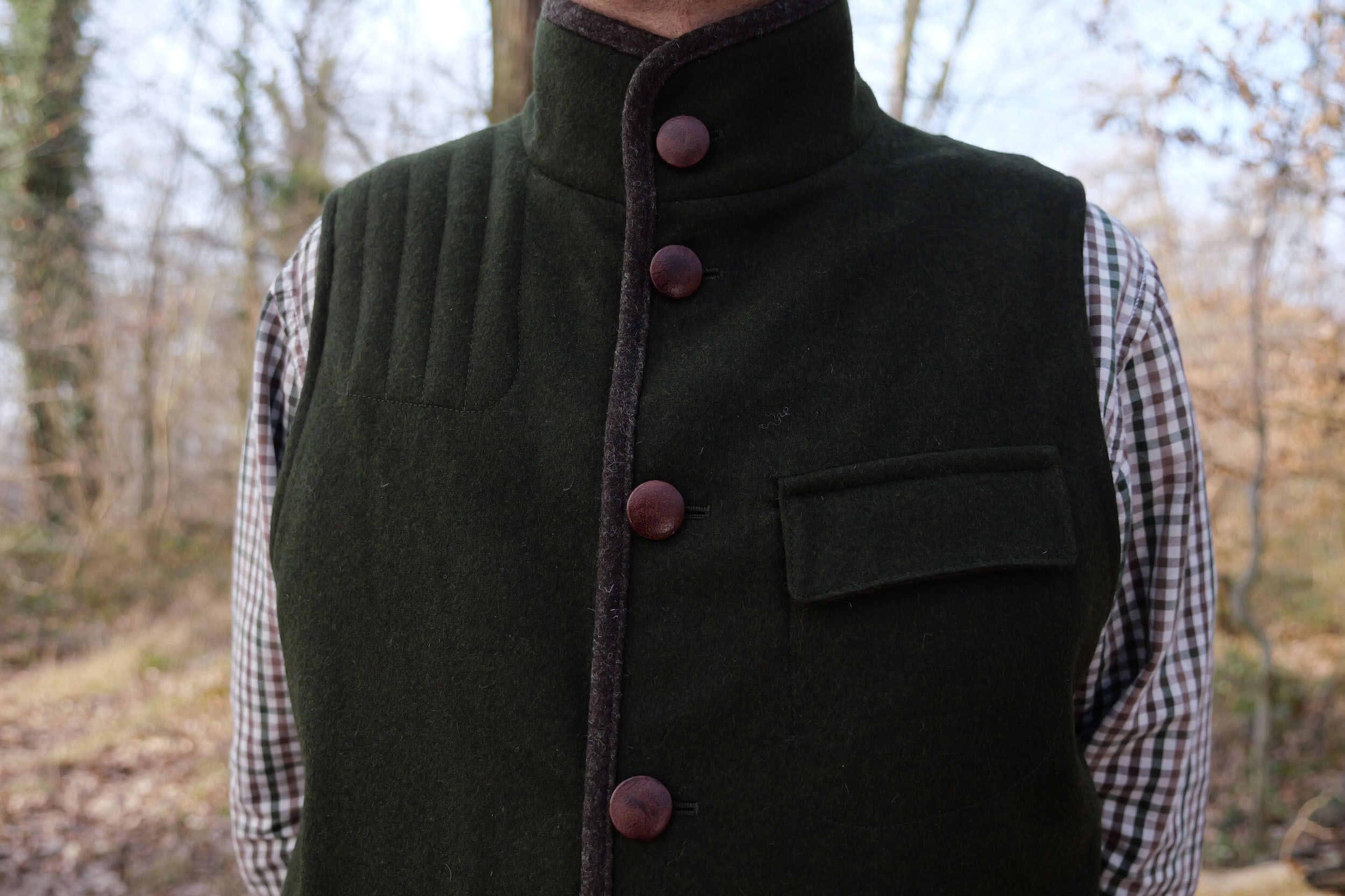 Jagdhund Lodenweste Bludenz (loden) Jagdhund Lodenweste Bludenz (loden)