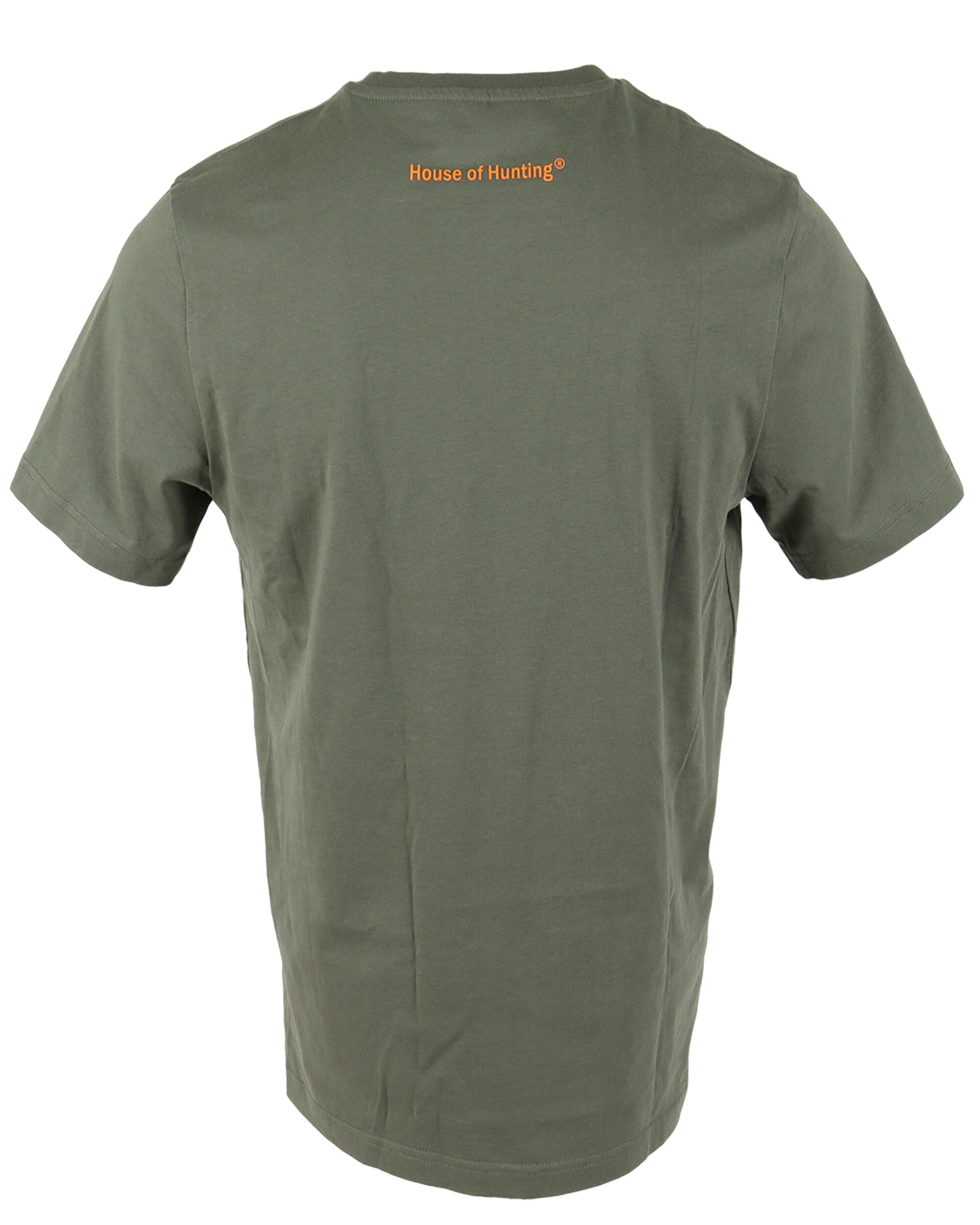 House of Hunting T-Shirt Brush Print (grün)