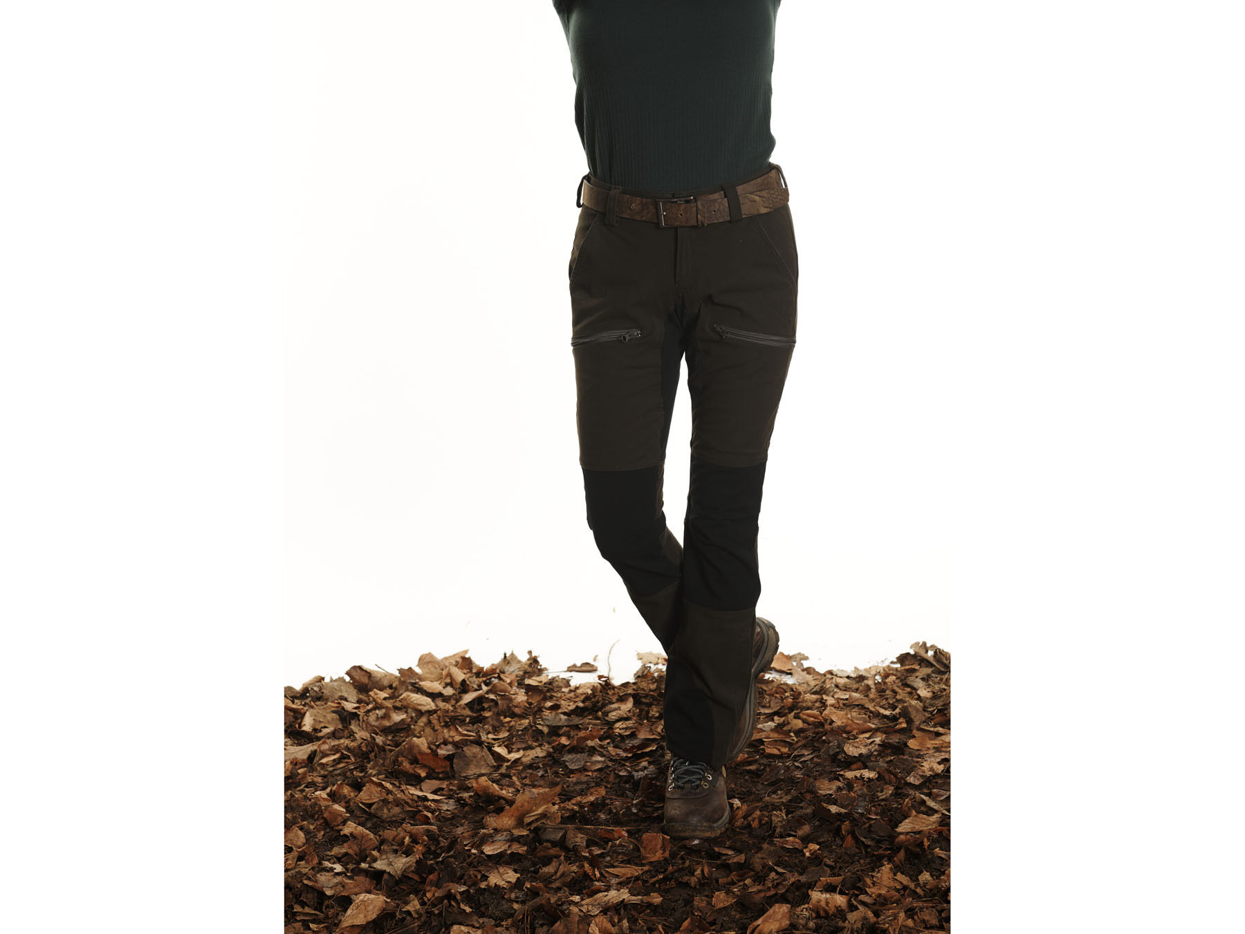 Hubertus Damen Jagdhose Stretch Emma (oliv/schwarz)