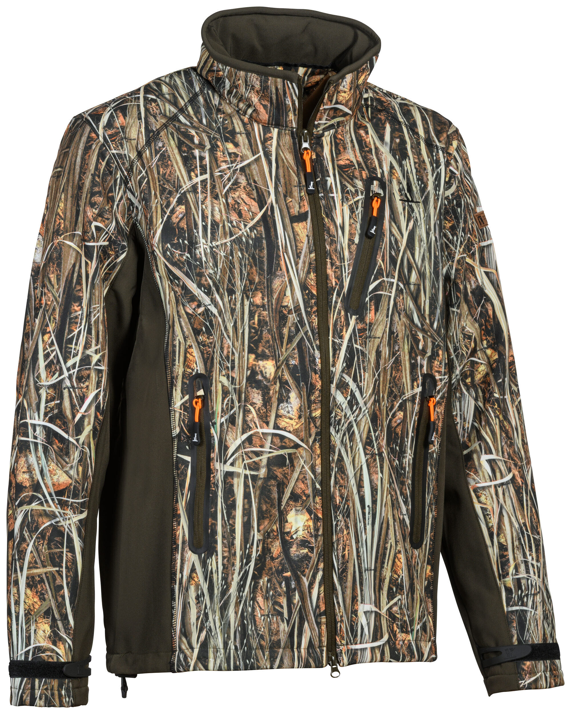 Percussion Softshell-Jagdjacke (Camo Wet)
