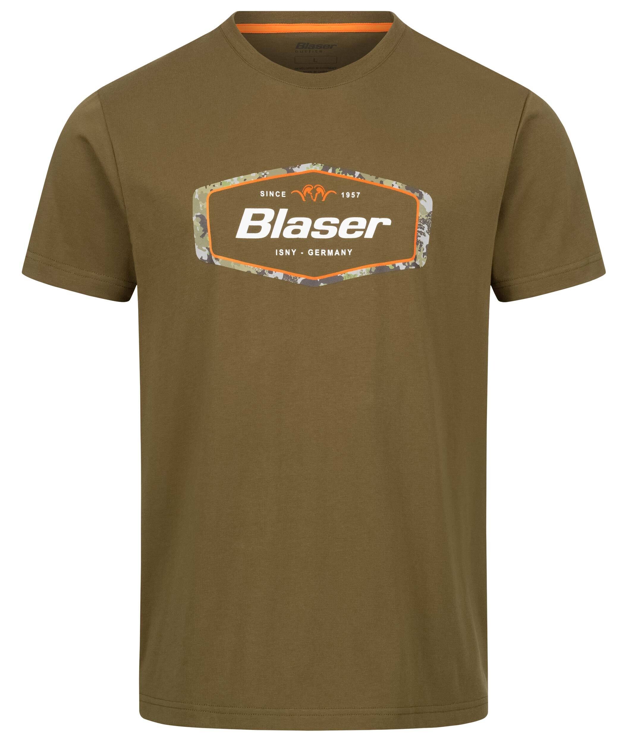 Blaser Badge T-Shirt 24 (dunkeloliv) Blaser Badge T-Shirt 24 (dunkeloliv)