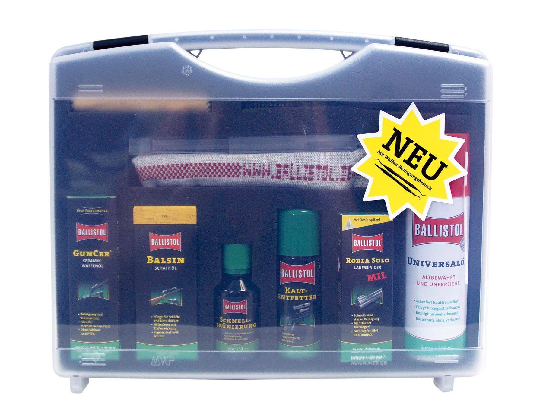 Ballistol Waffenpflegeset (12 teilig) Ballistol Waffenpflegeset (12 teilig)