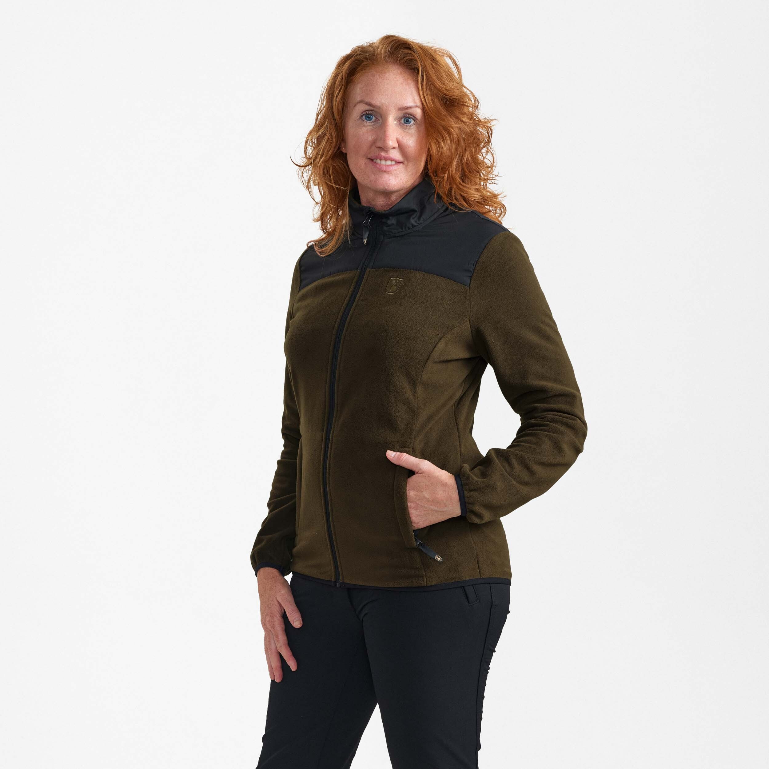 Deerhunter Lady Northward Fleecejacke (Chestnut Brown)