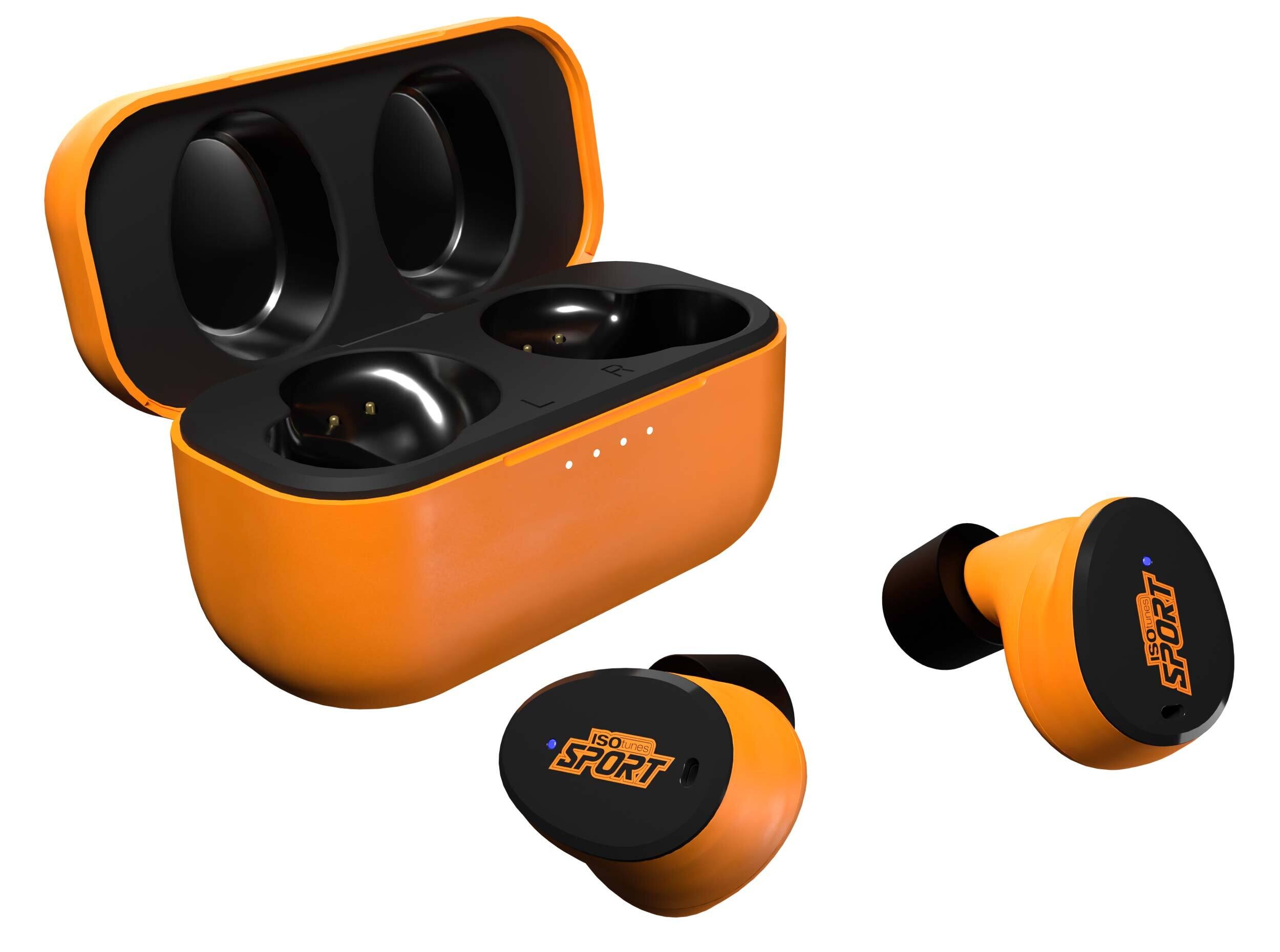 Isotunes Caliber BT aktiver In-Ear-Gehörschutz Limited (orange)