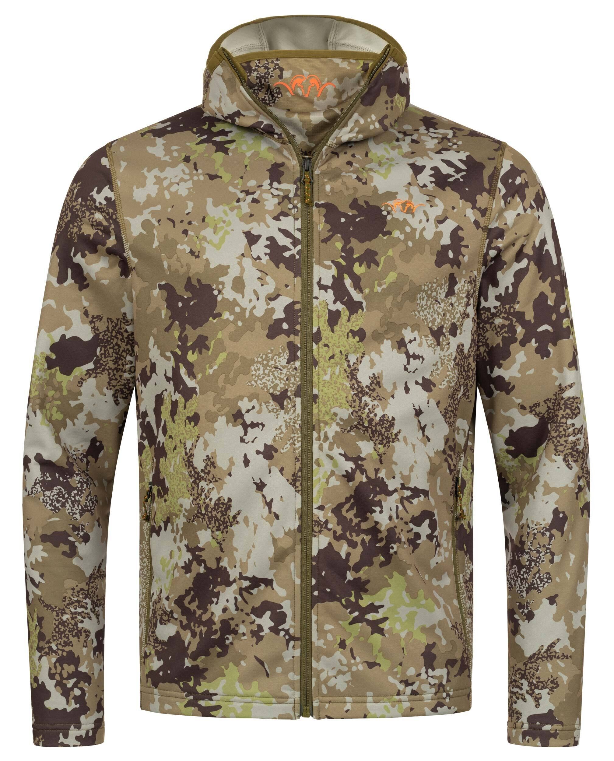 Blaser Drain FZ Hoody (HunTec Camo) Blaser Drain FZ Hoody (HunTec Camo)