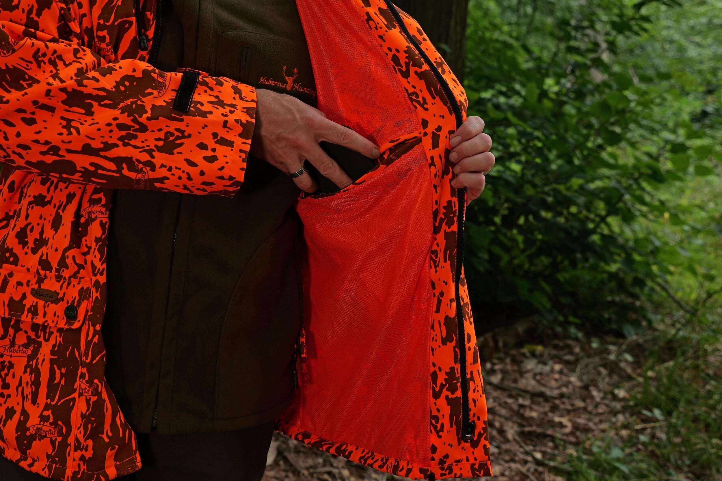 Hubertus Warn-Überjacke Drückjagd (orange) Hubertus Warn-Überjacke Drückjagd (orange)