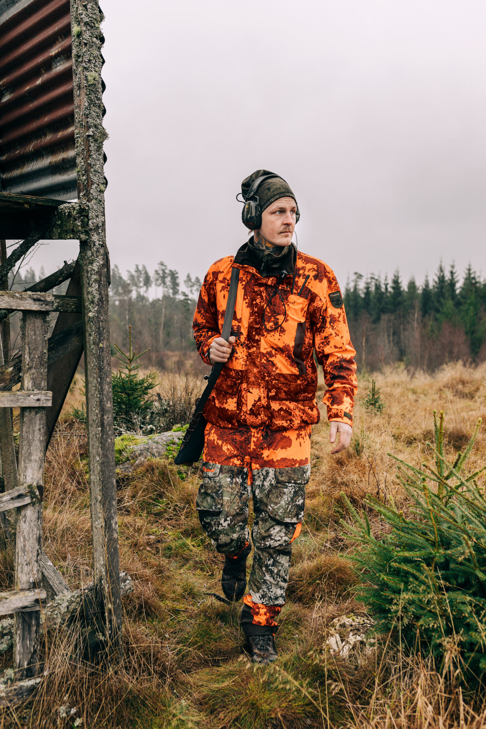 Pinewood Smaland Light Camou Jacke (Strata Blaze) Pinewood Smaland Light Camou Jacke (Strata Blaze)