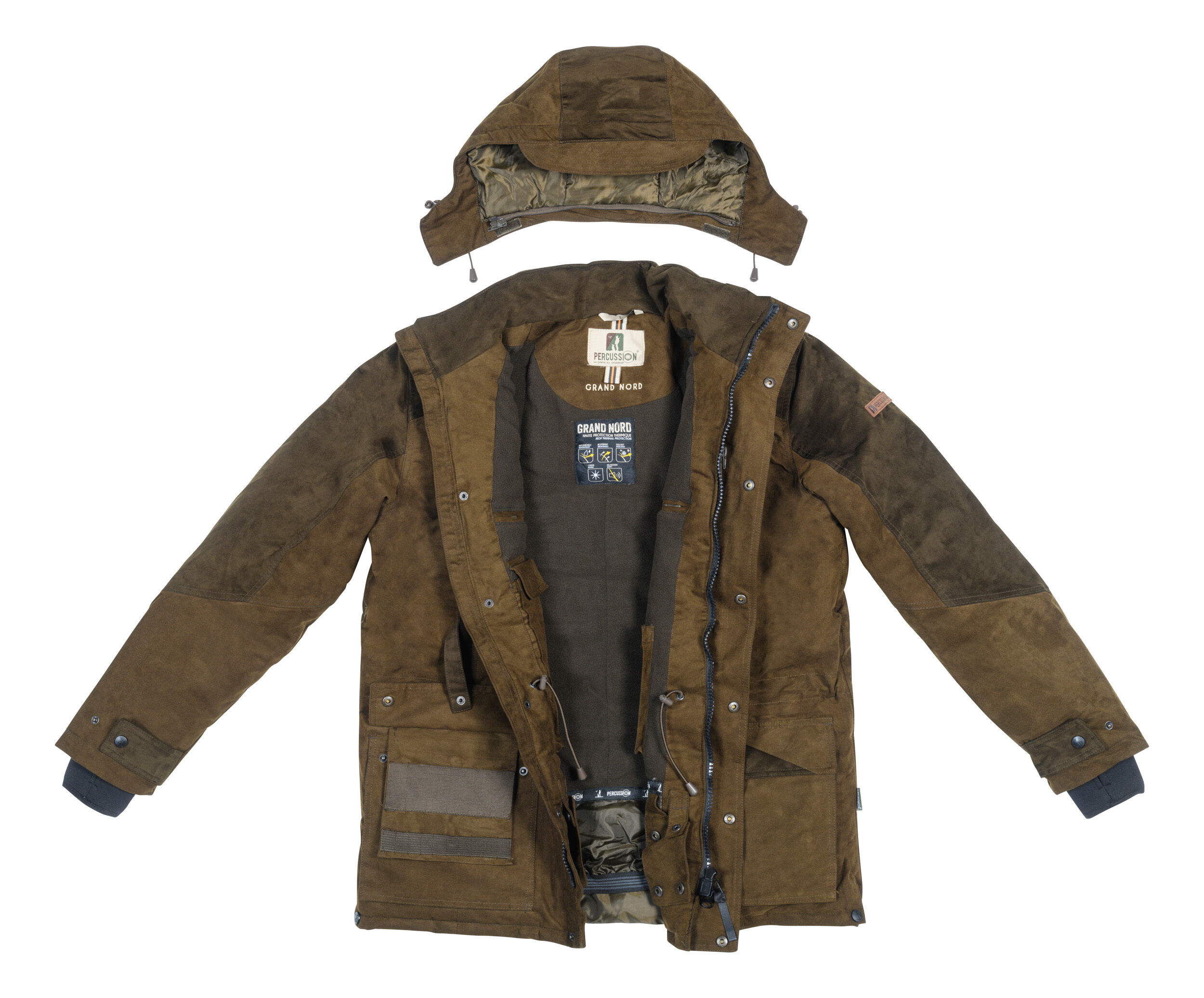 Percussion Jacke Grand Nord (Khaki Clair) Percussion Jacke Grand Nord (Khaki Clair)
