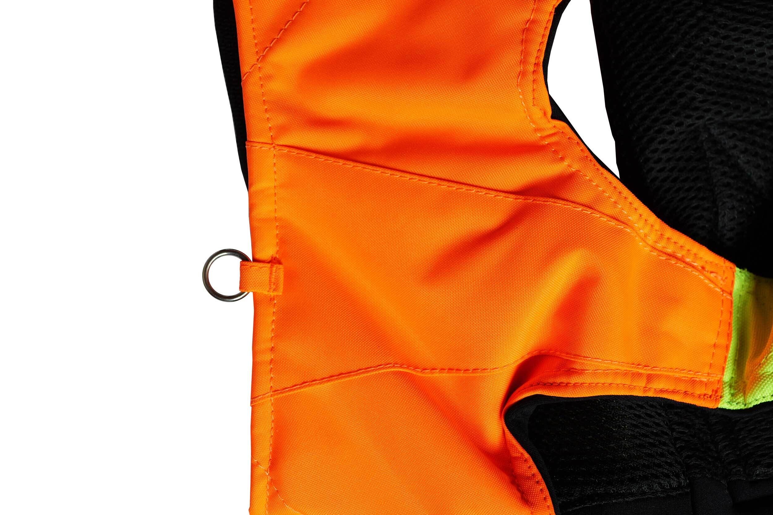 Hubertus Hundeschutzweste (gelb/orange)