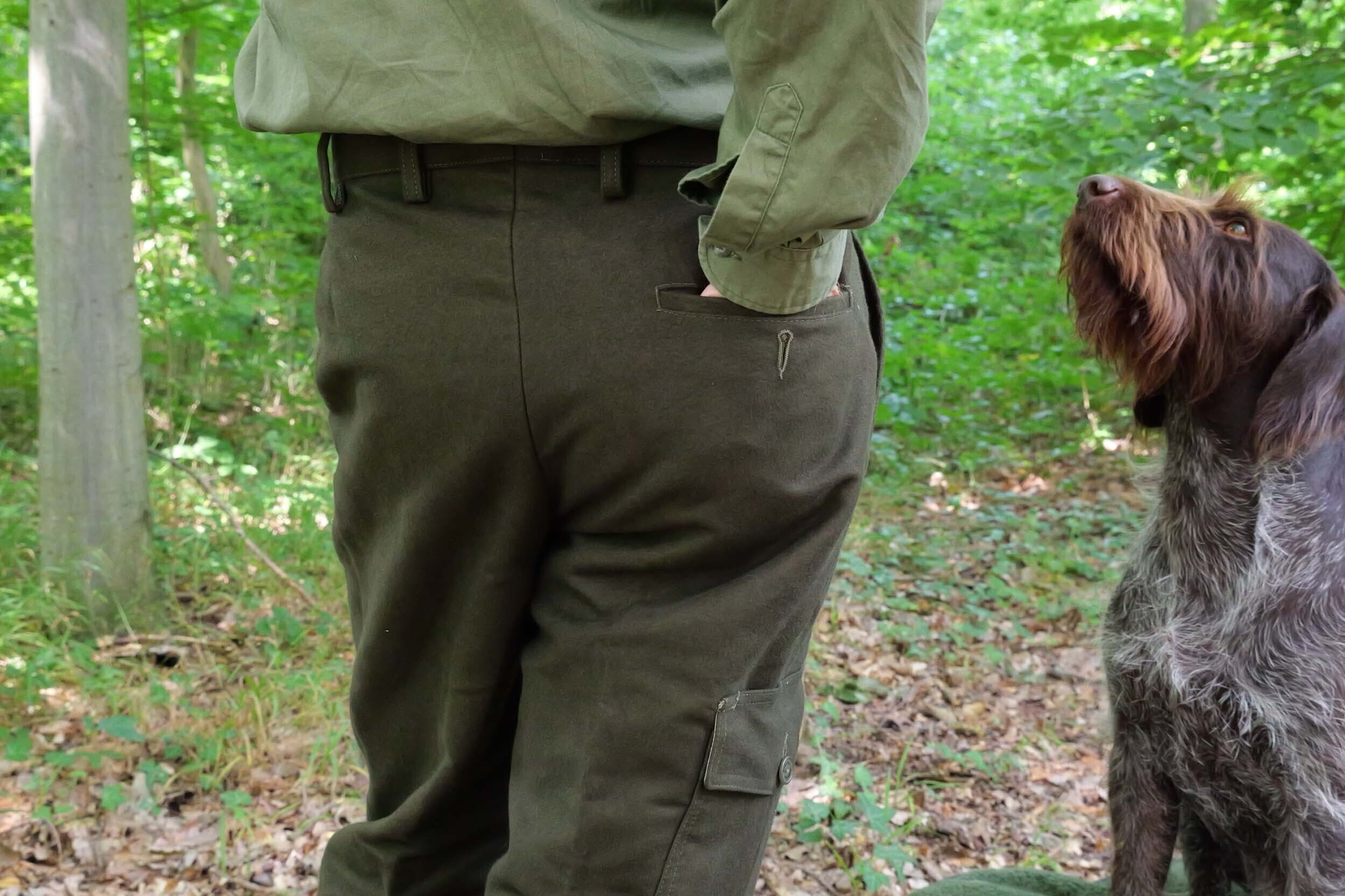 Hubertus Velveton-Jagdhose (oliv) Hubertus Velveton-Jagdhose (oliv)
