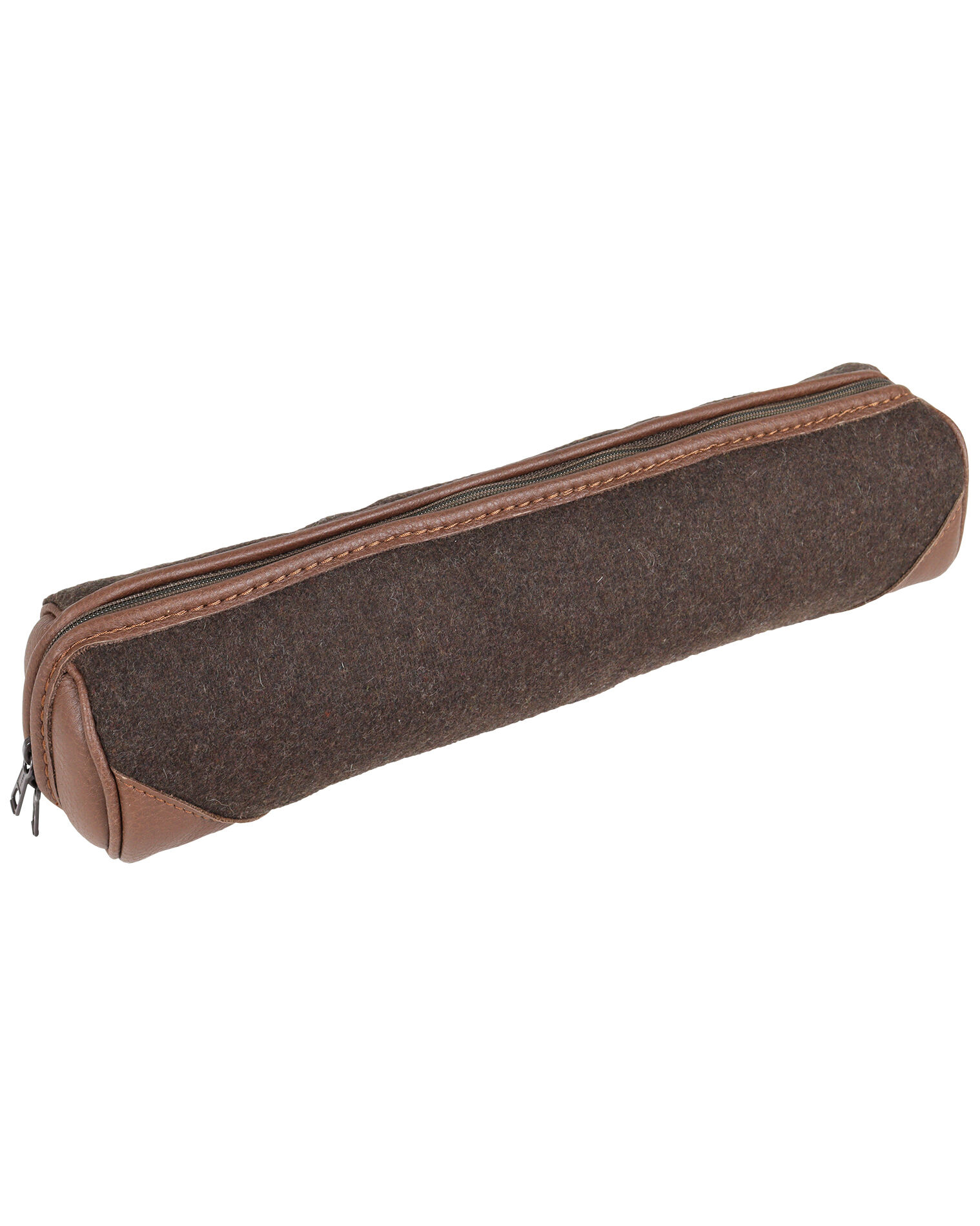 AKAH Zielfernrohrtasche Loden-Elchleder (braun)