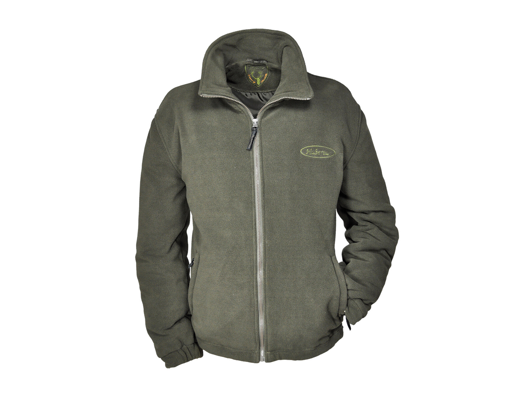 Hubertus Fleecejacke mit Futter (oliv)