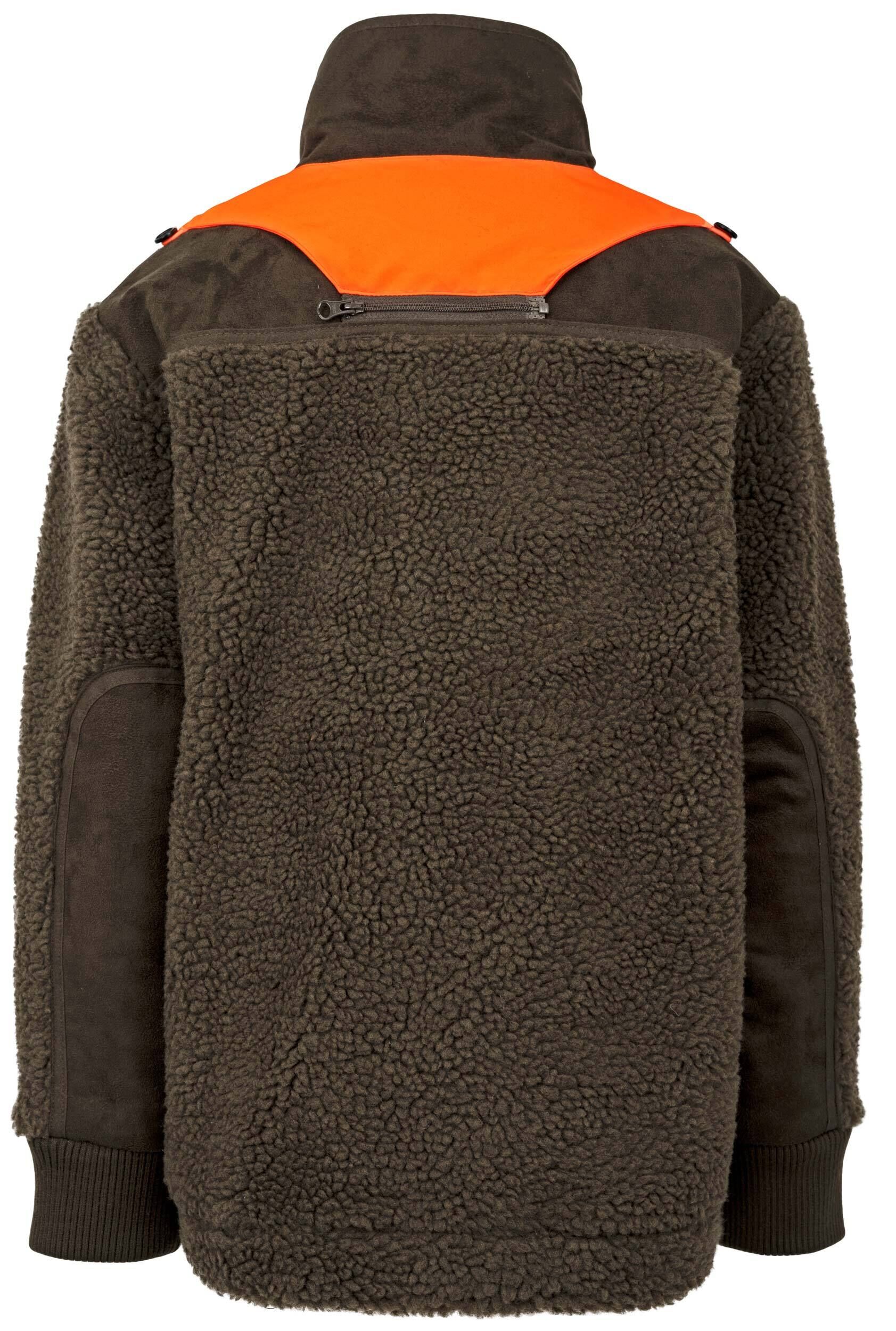 Hubertus Kinder-Faserpelzjacke (oliv)