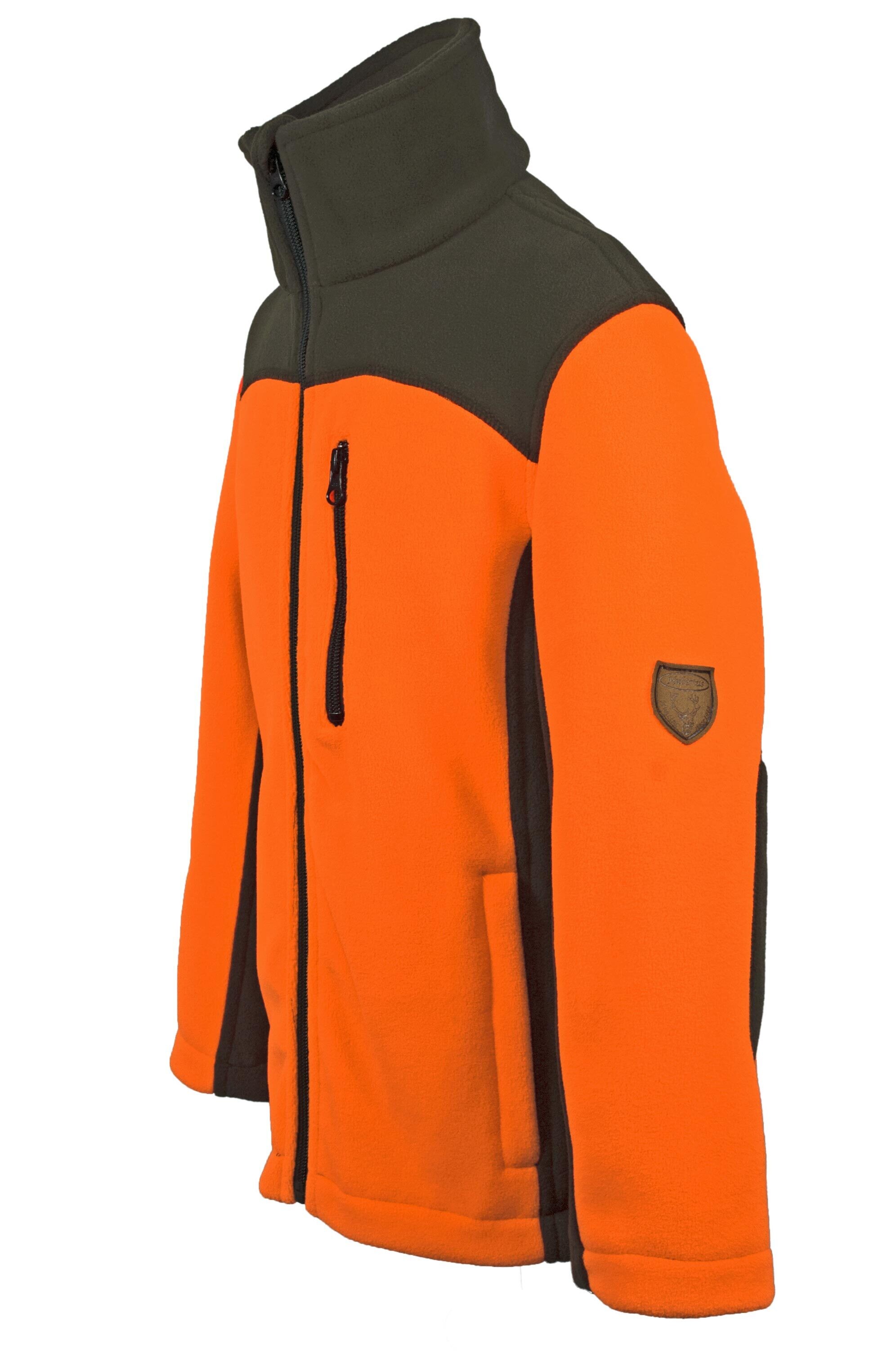 Hubertus Kinder-Signalfleecejacke Eifel (orange) Hubertus Kinder-Signalfleecejacke Eifel (orange)