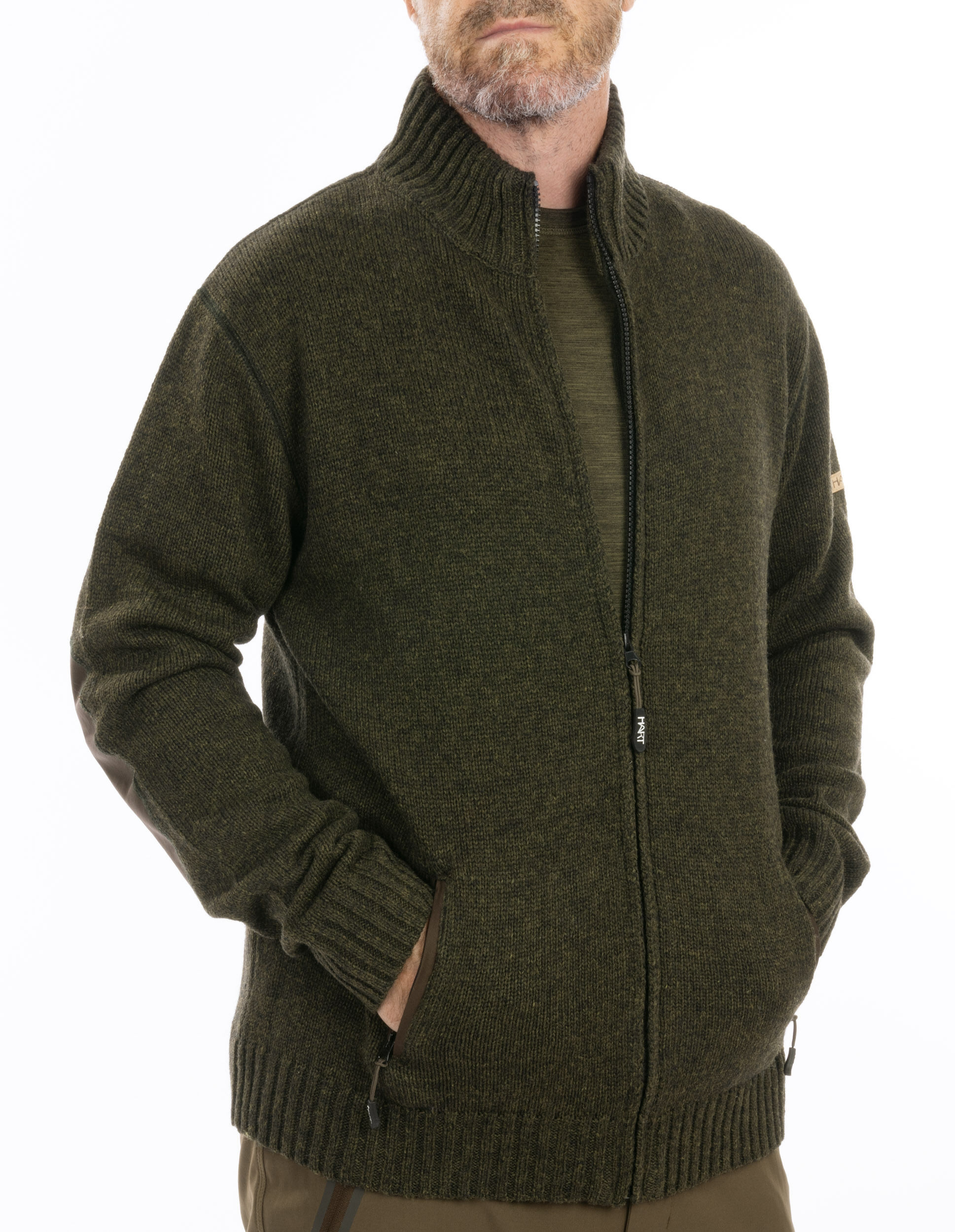 Hart Strickpulli Nevis-FZ (Grün) Hart Strickpulli Nevis-FZ (Grün)