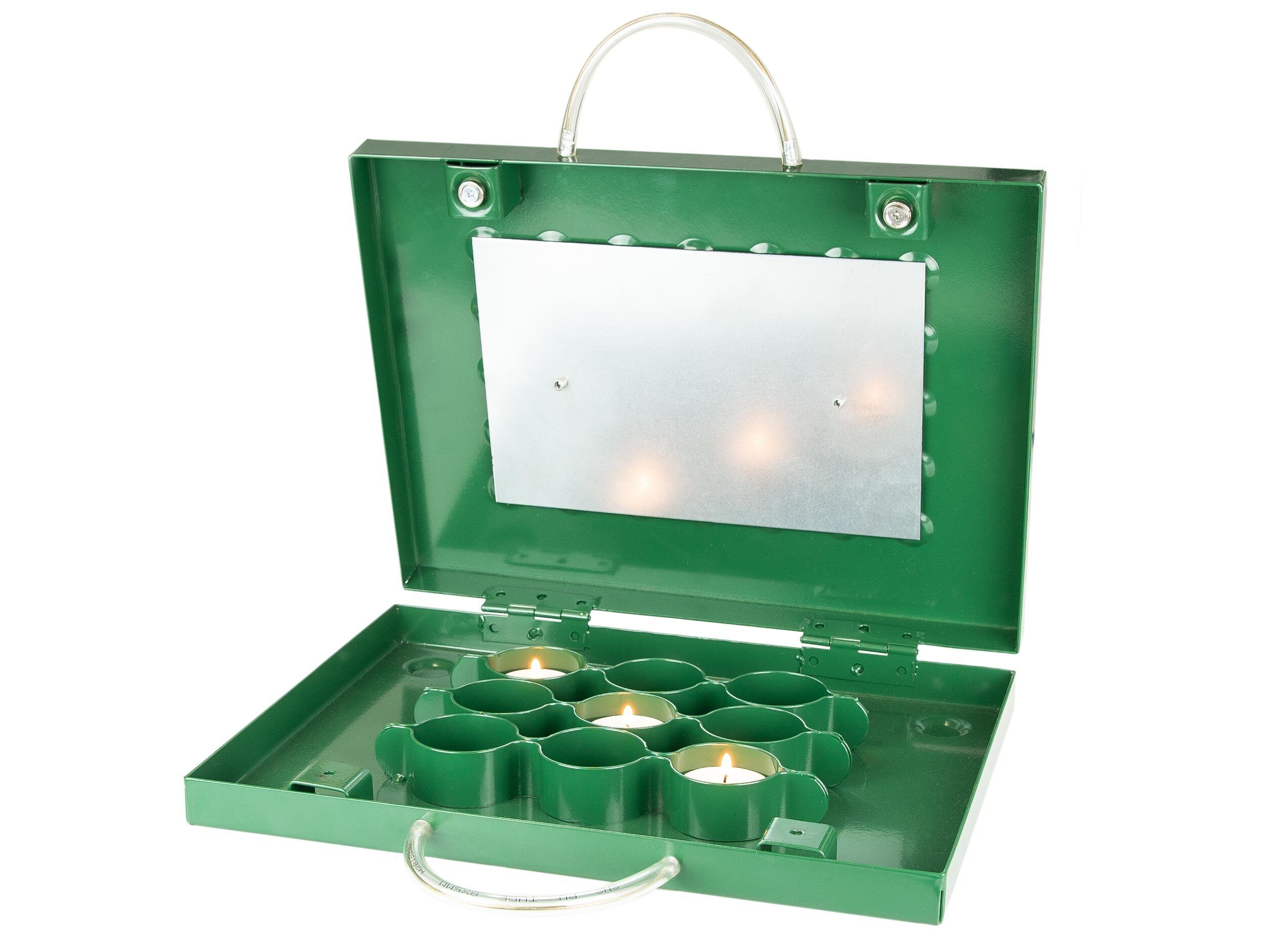 Kanzel-Teelichtheizung (grün) Kanzel-Teelichtheizung (grün)