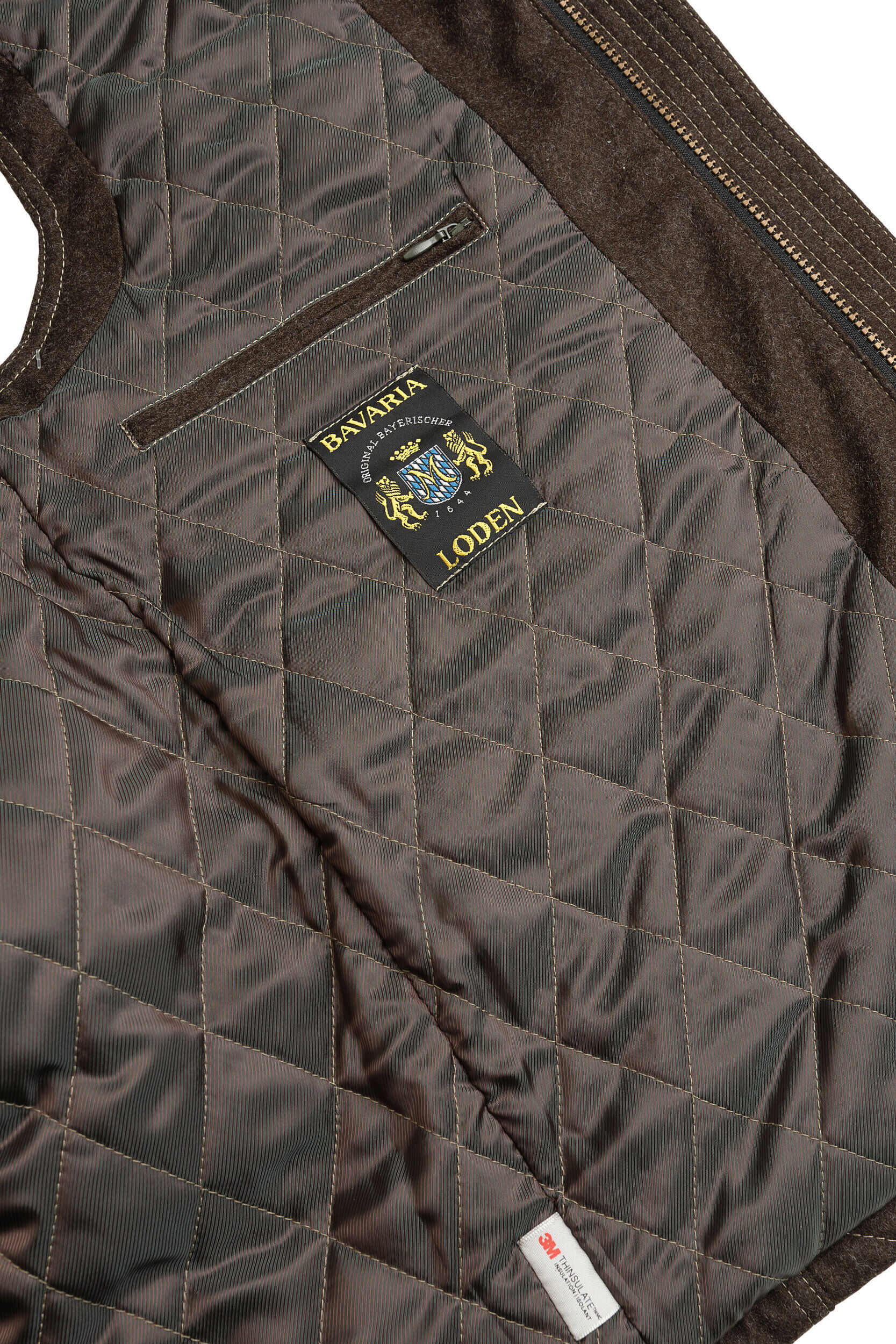 Rascher Loden-Stepp-Weste Ludwig (braun) Rascher Loden-Stepp-Weste Ludwig (braun)