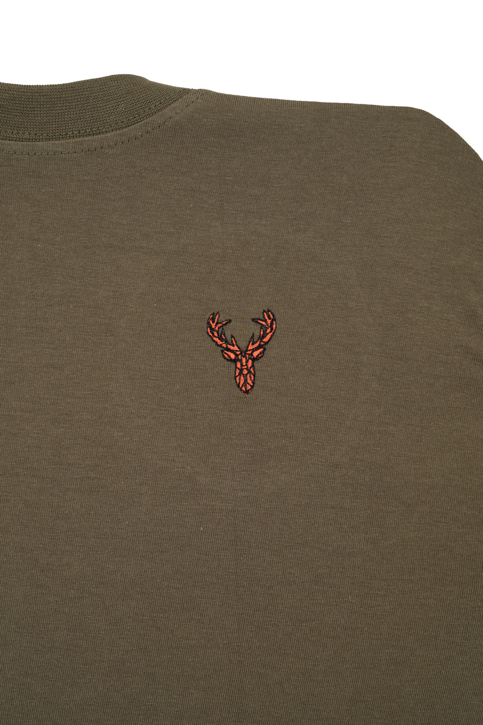 Hubertus Kinder-T-Shirt Hirsch-Stick (schilf)