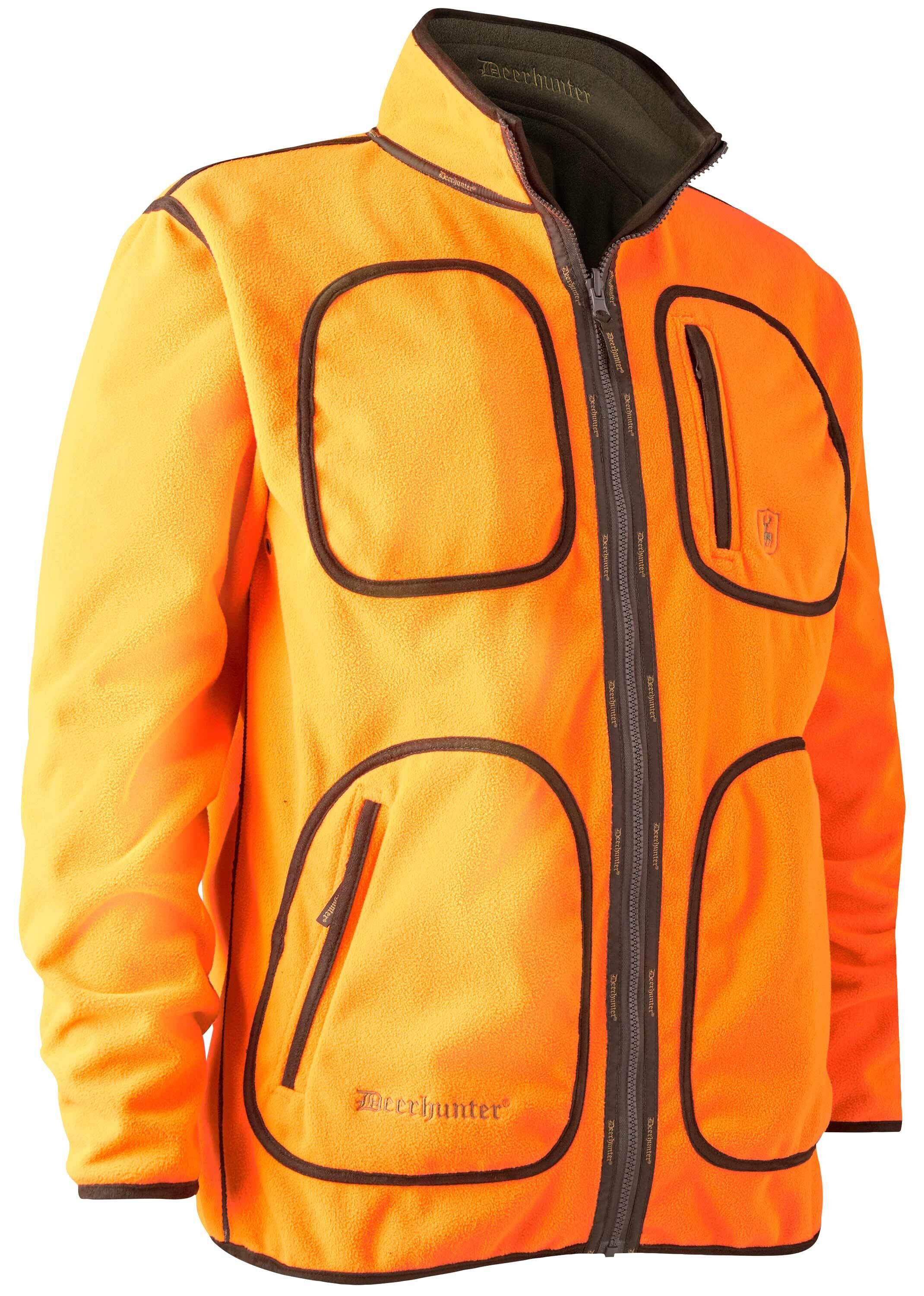 Deerhunter Gamekeeper Wende-Fleecejacke (Orange)
