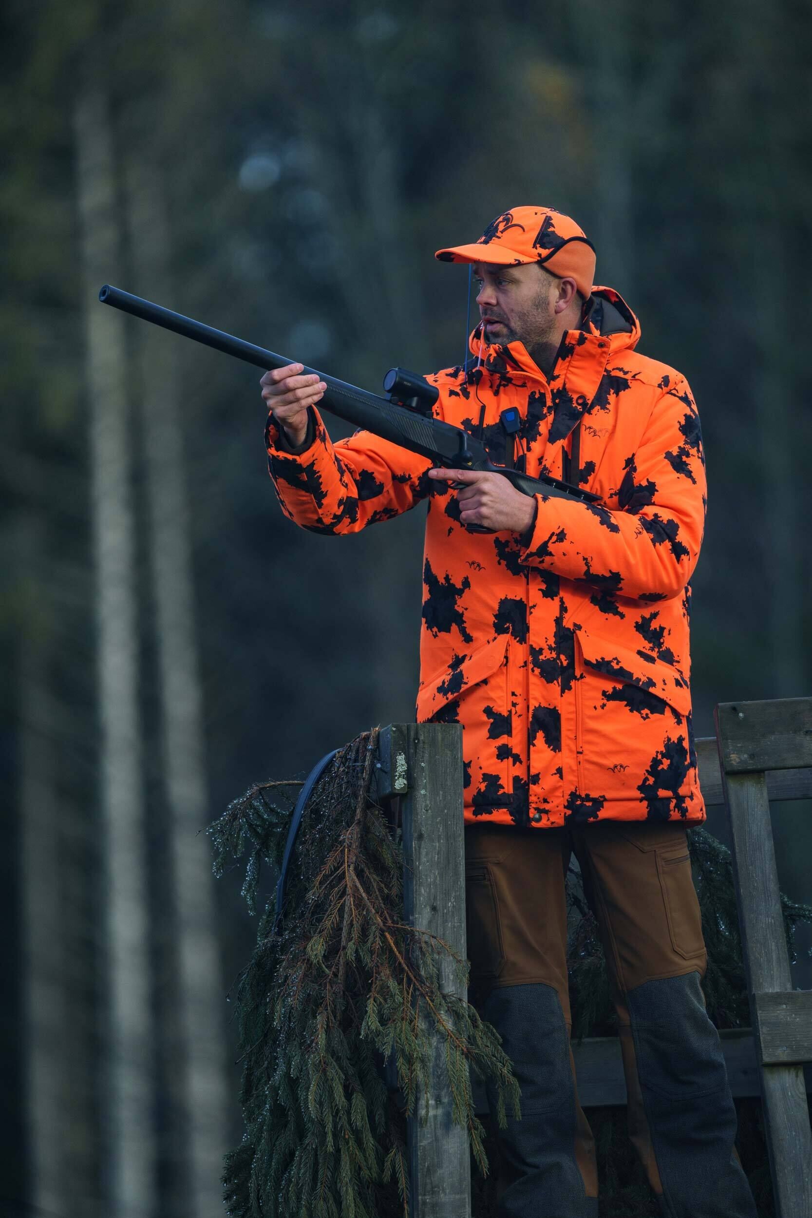 Blaser WP Daunenjacke Janus (blaze orange camo) Blaser WP Daunenjacke Janus (blaze orange camo)