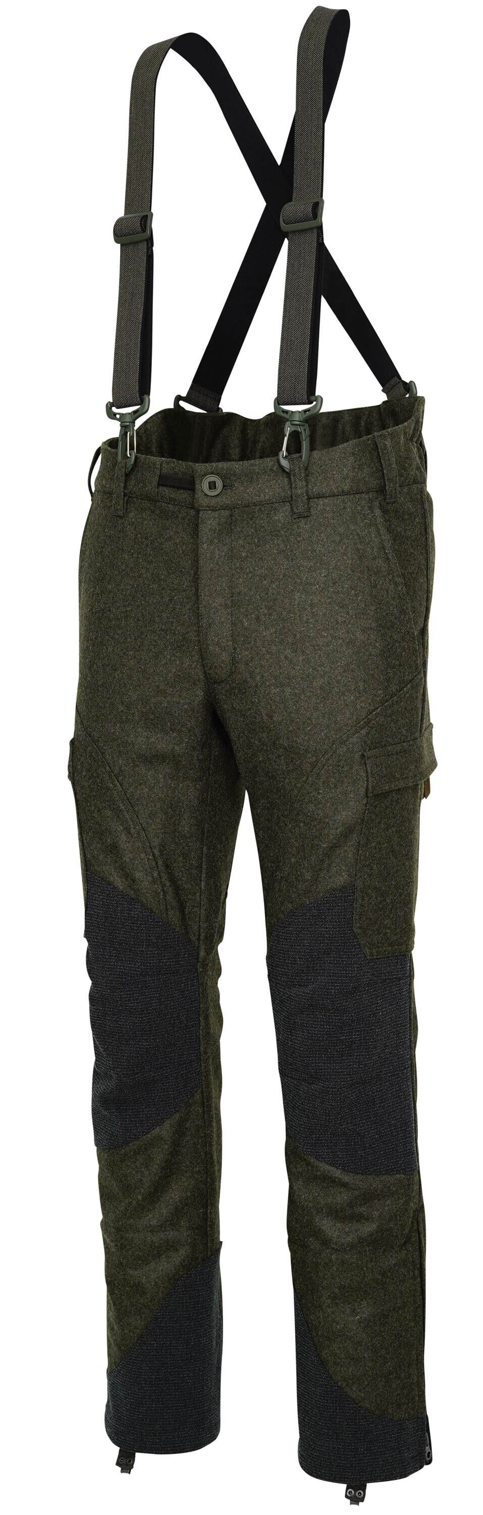Jagdhund Loden-Multifunktionshose Gößl mit Gamaschen (oliv) Jagdhund Loden-Multifunktionshose Gößl mit Gamaschen (oliv)