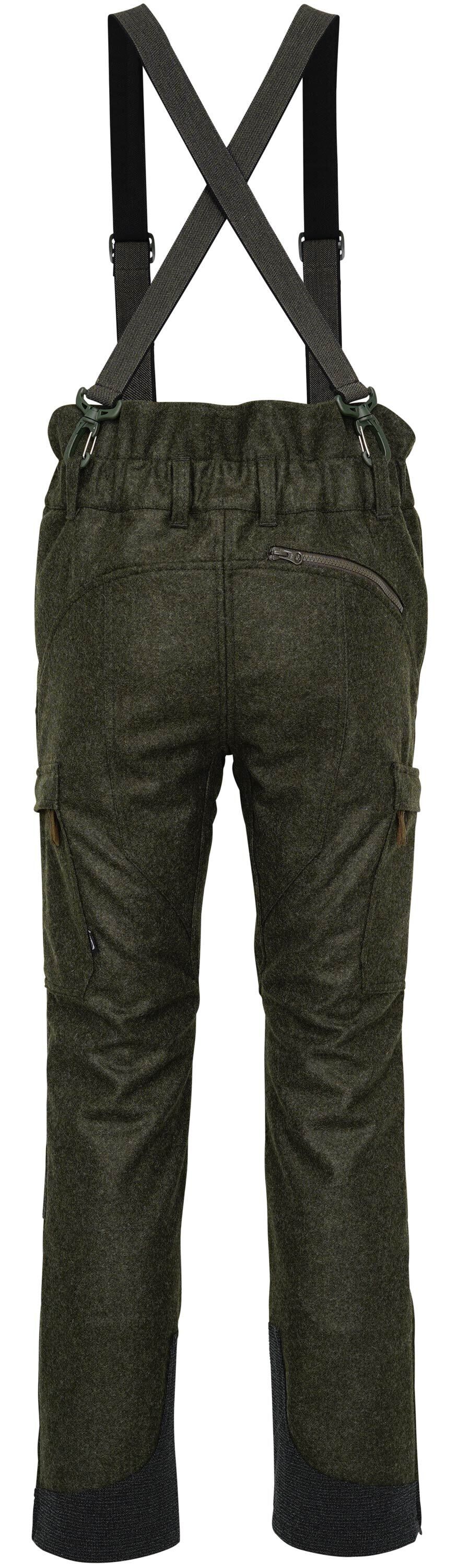 Jagdhund Loden-Multifunktionshose Gößl mit Gamaschen (oliv) Jagdhund Loden-Multifunktionshose Gößl mit Gamaschen (oliv)