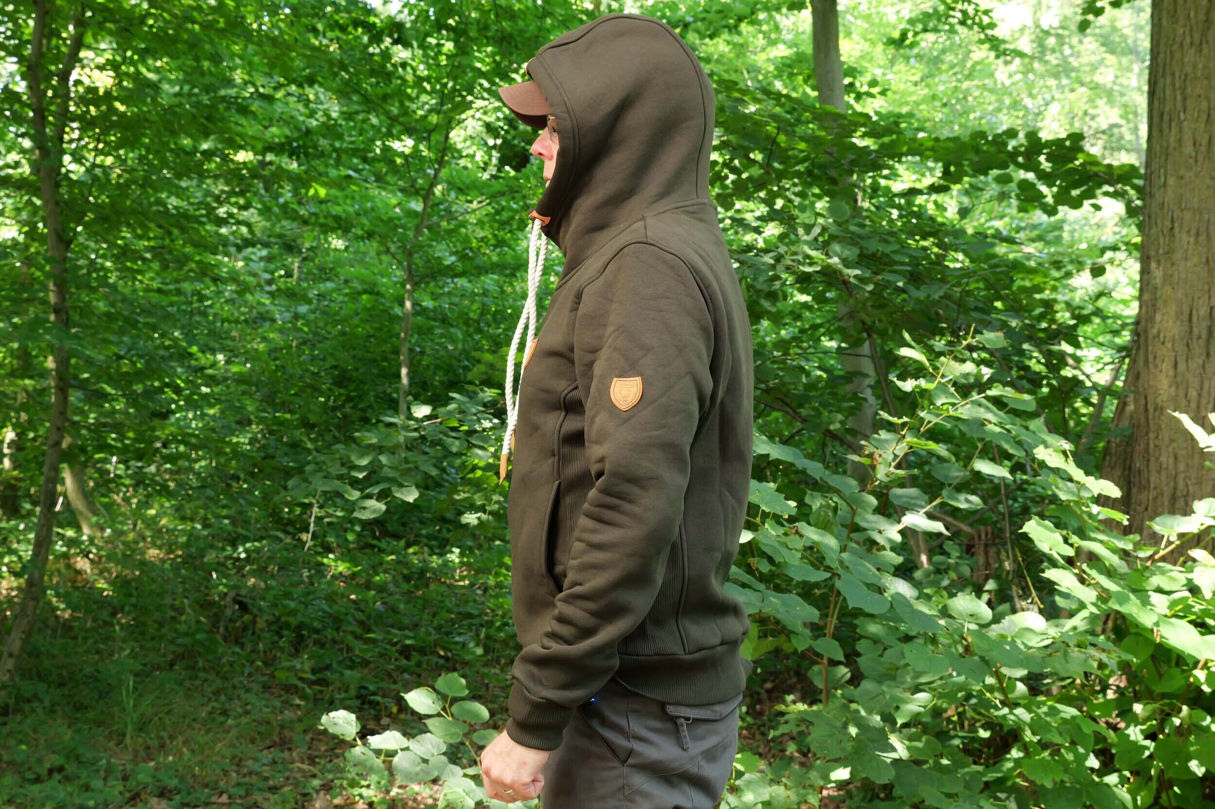 Hubertus Herren Hunting Hoodie (oliv)