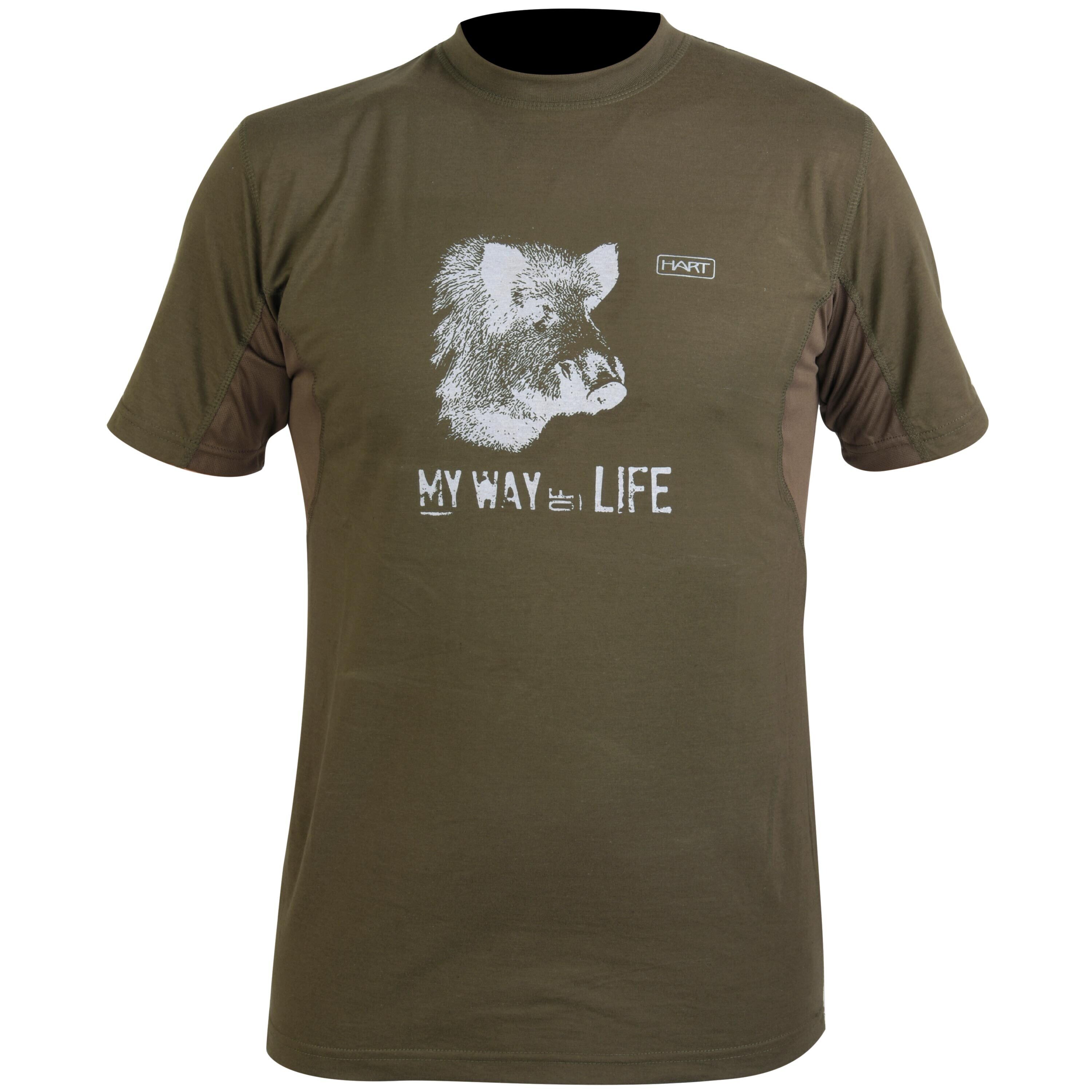 Hart Branded T-Shirt Keiler (Grün)