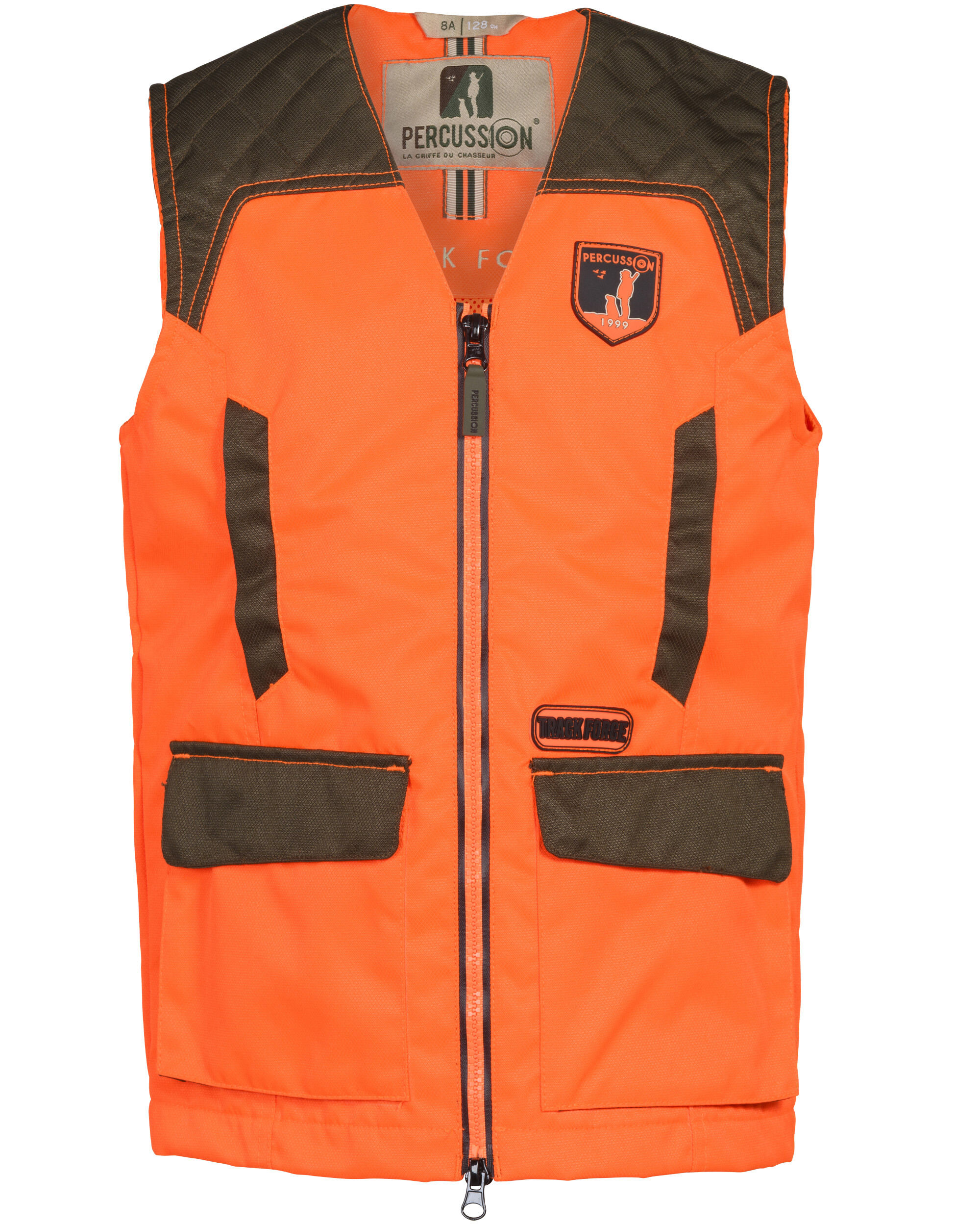 Percussion Kinderjagdweste Track Force (orange/khaki)