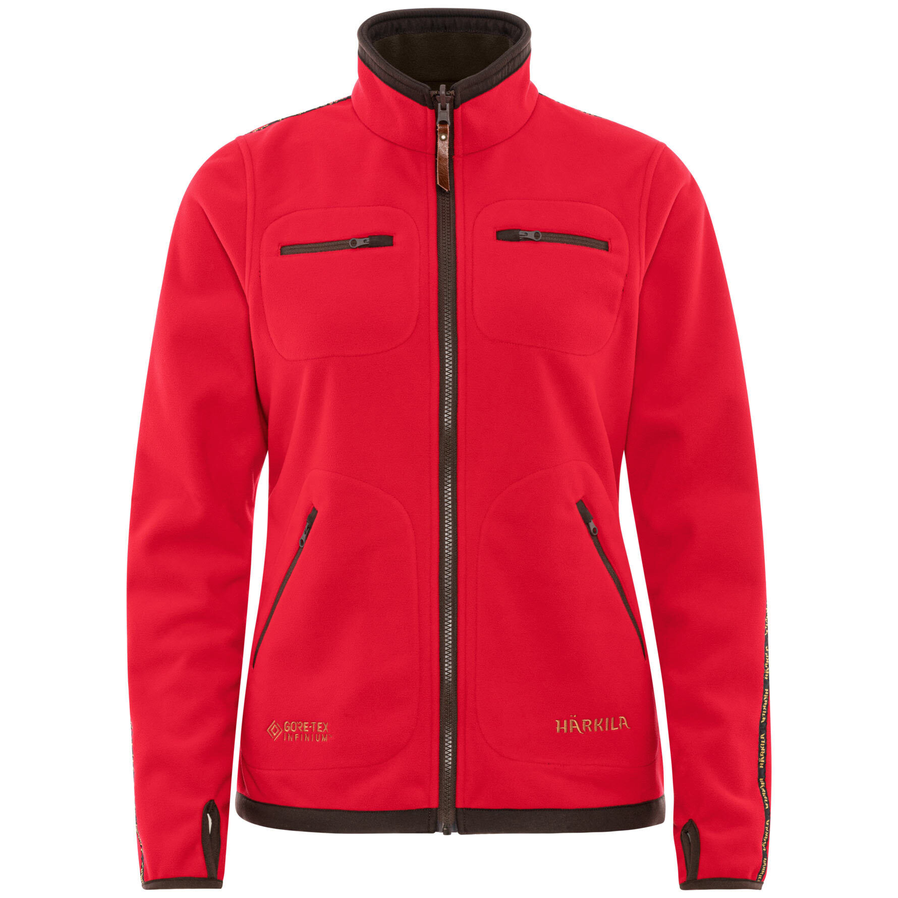 Härkila Kamko Fleecejacke Damen (Brown/Red) Härkila Kamko Fleecejacke Damen (Brown/Red)