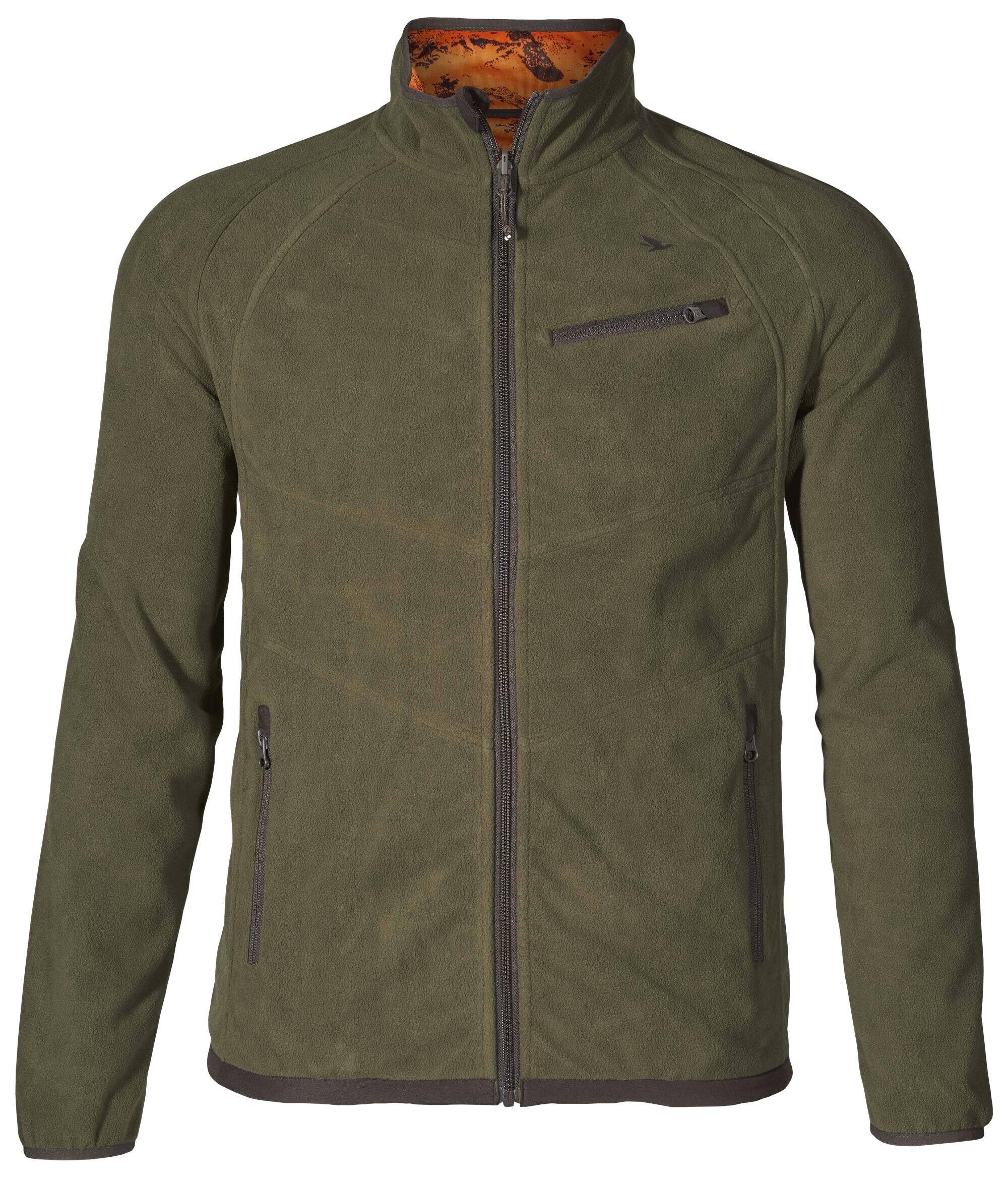 Seeland Vantage Reversible Fleecejacke (green/orange blaze)
