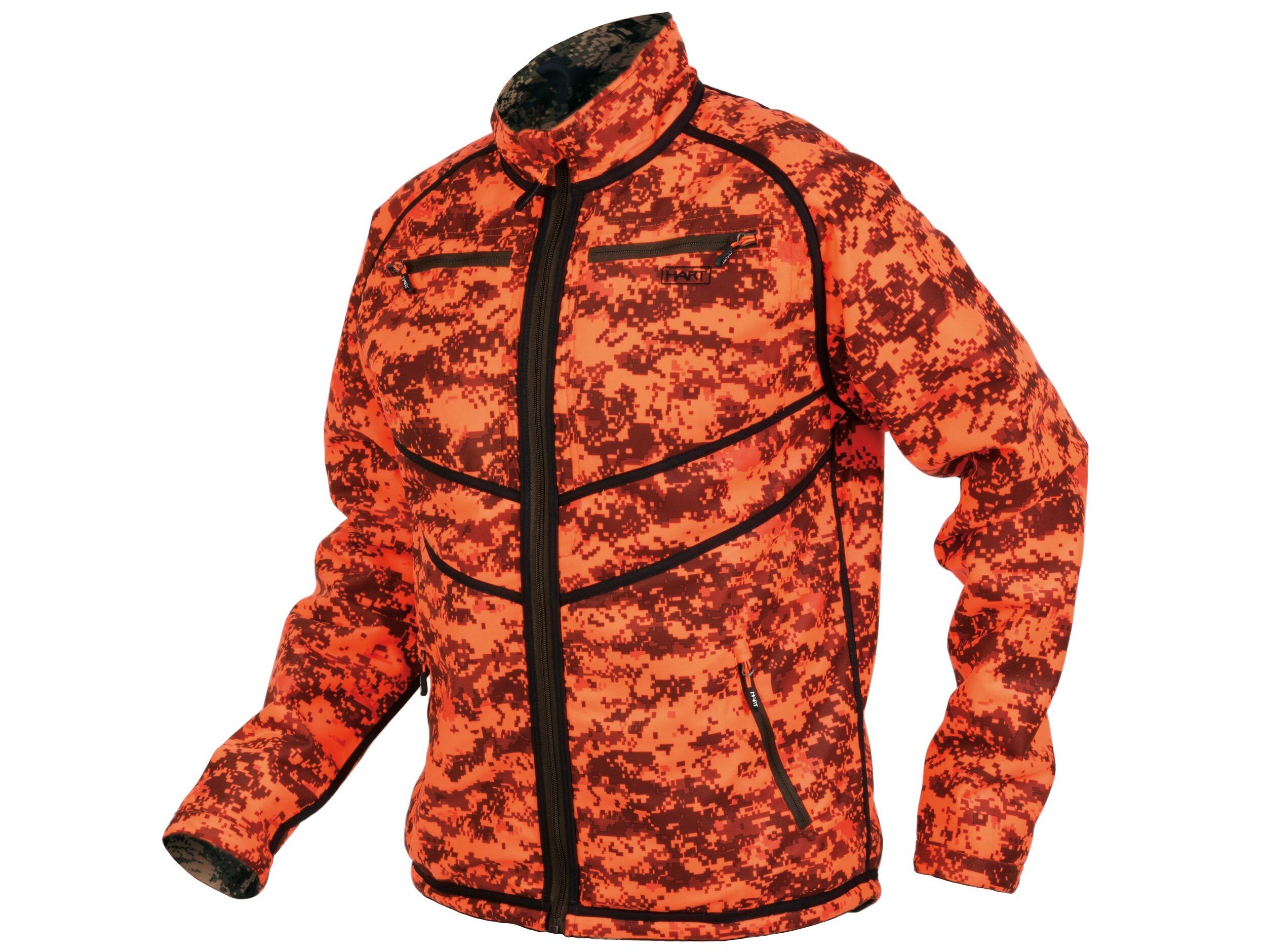Hart Signus S2 Wendejacke Softshell (Forest Pixel/Blaze Pixel Camo) Hart Signus S2 Wendejacke Softshell (Forest Pixel/Blaze Pixel Camo)