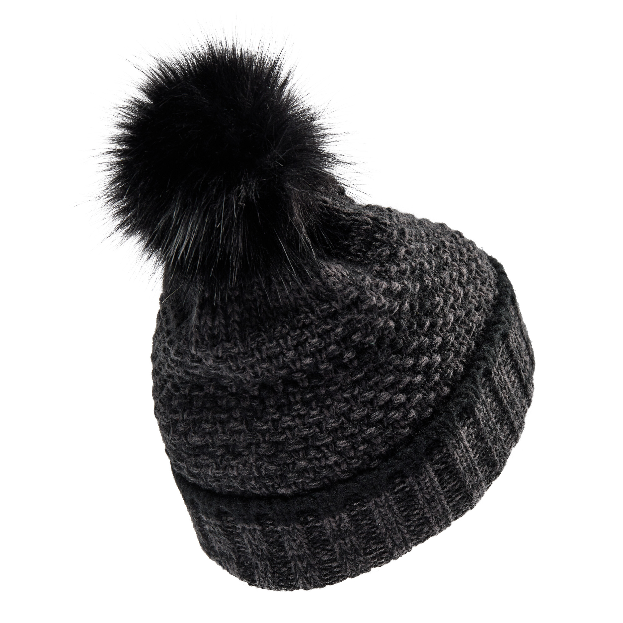 Deerhunter Lady Gestrickte Mütze (Black) Deerhunter Lady Gestrickte Mütze (Black)
