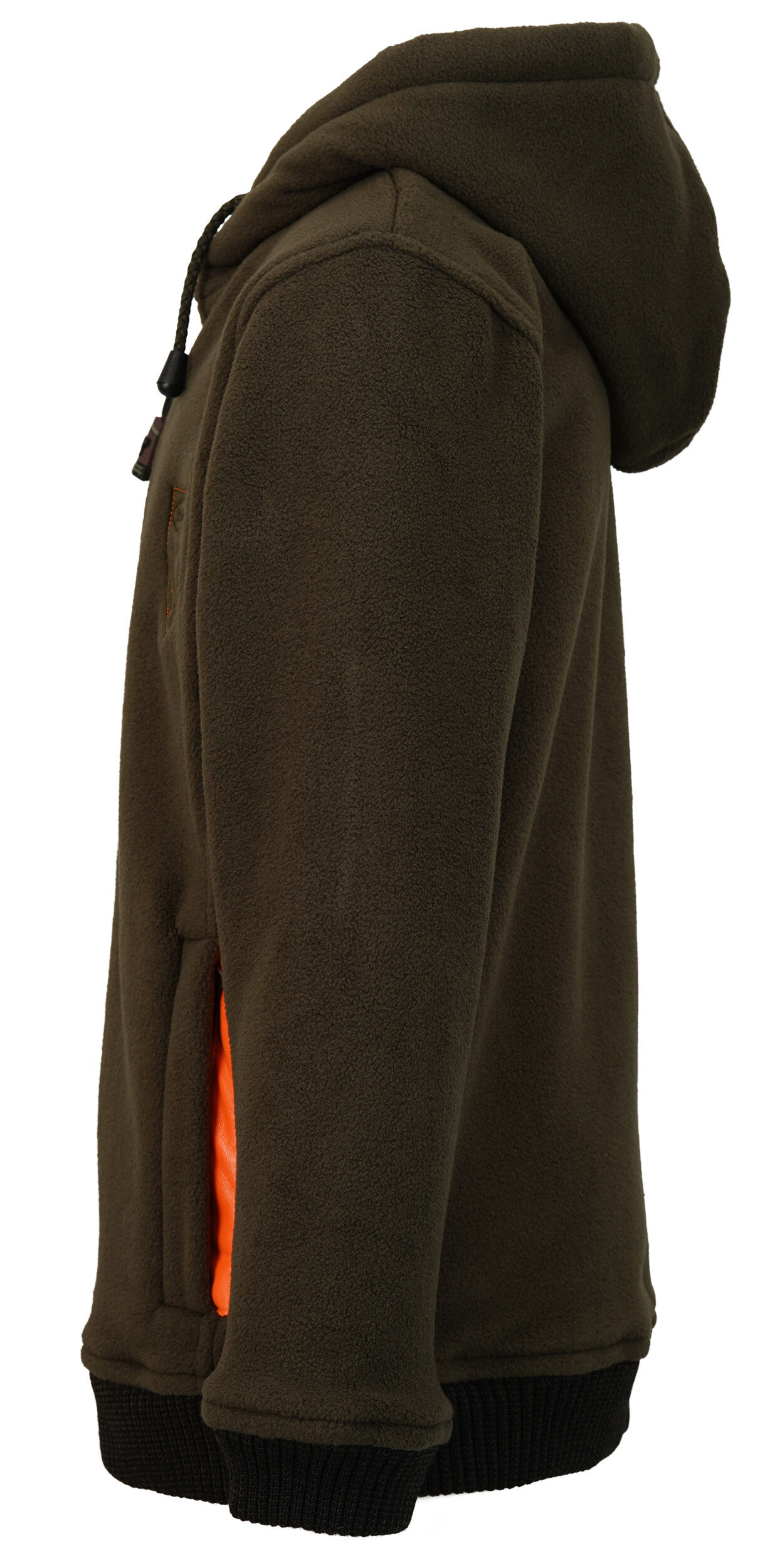 Hubertus Kinder-Fleecejacke mit Kapuze (oliv) Hubertus Kinder-Fleecejacke mit Kapuze (oliv)