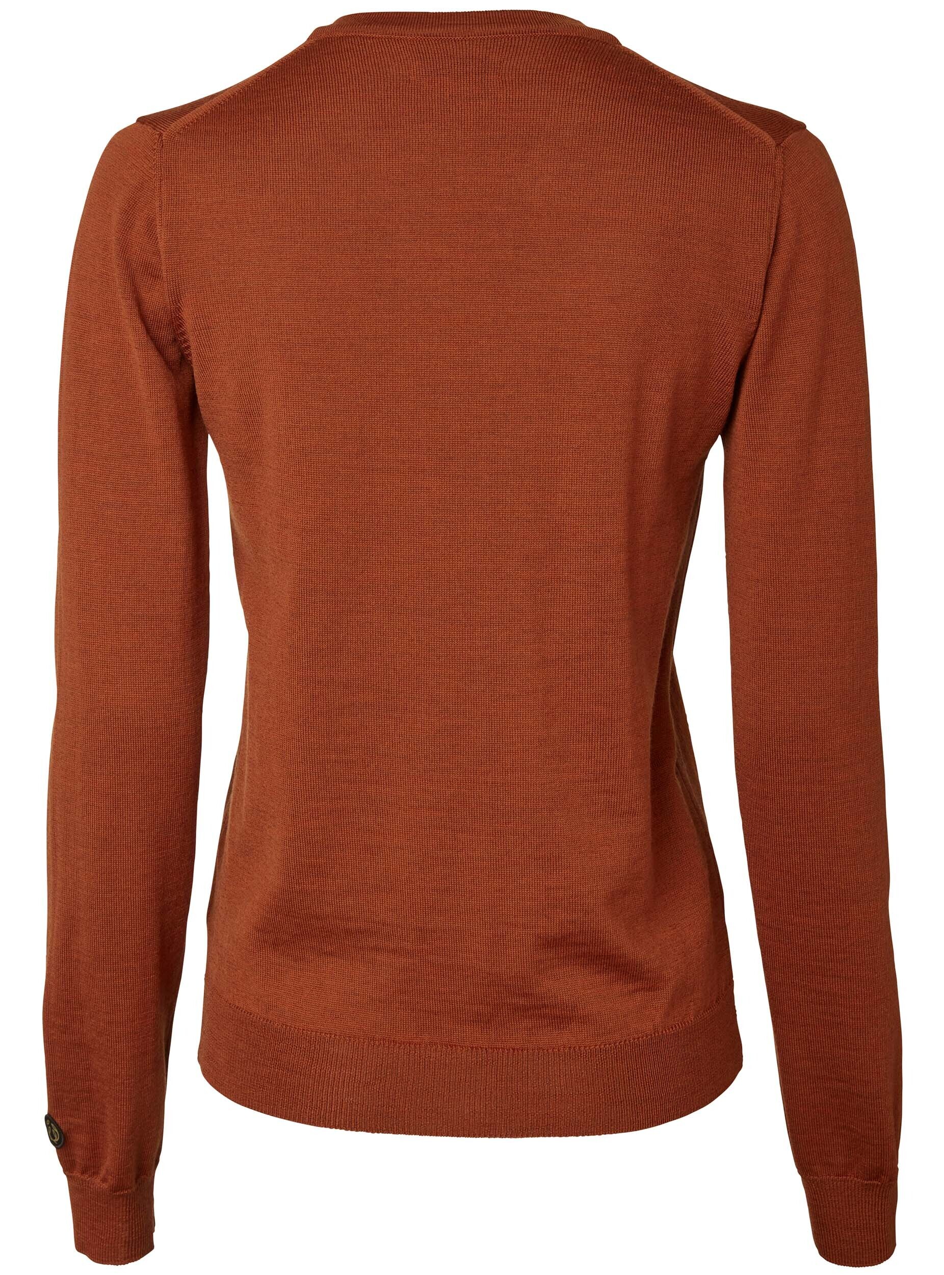 Chevalier Blaise V-Neck Merinopullover Damen (Amber)