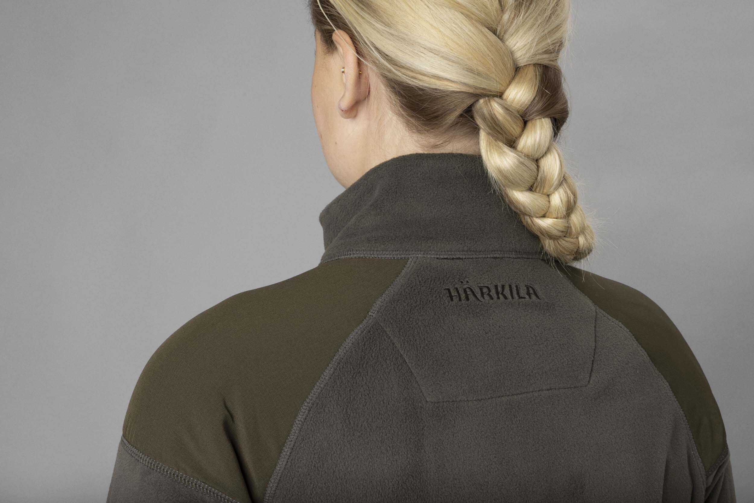Härkila Vilja Damen-Fleecejacke (Willow green/Shadow grey)
