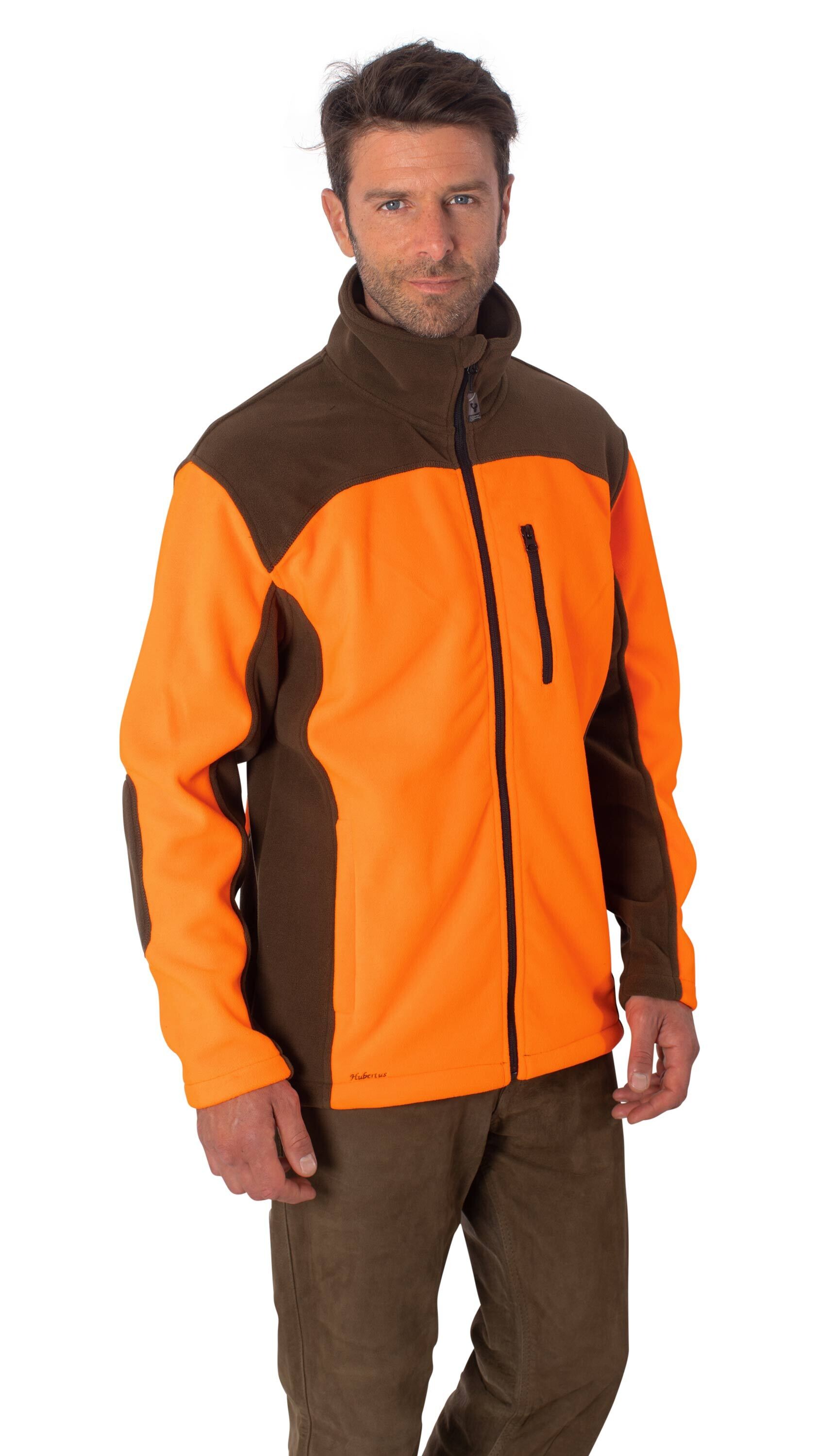 Hubertus Fleecejacke Eifel (orange) Hubertus Fleecejacke Eifel (orange)