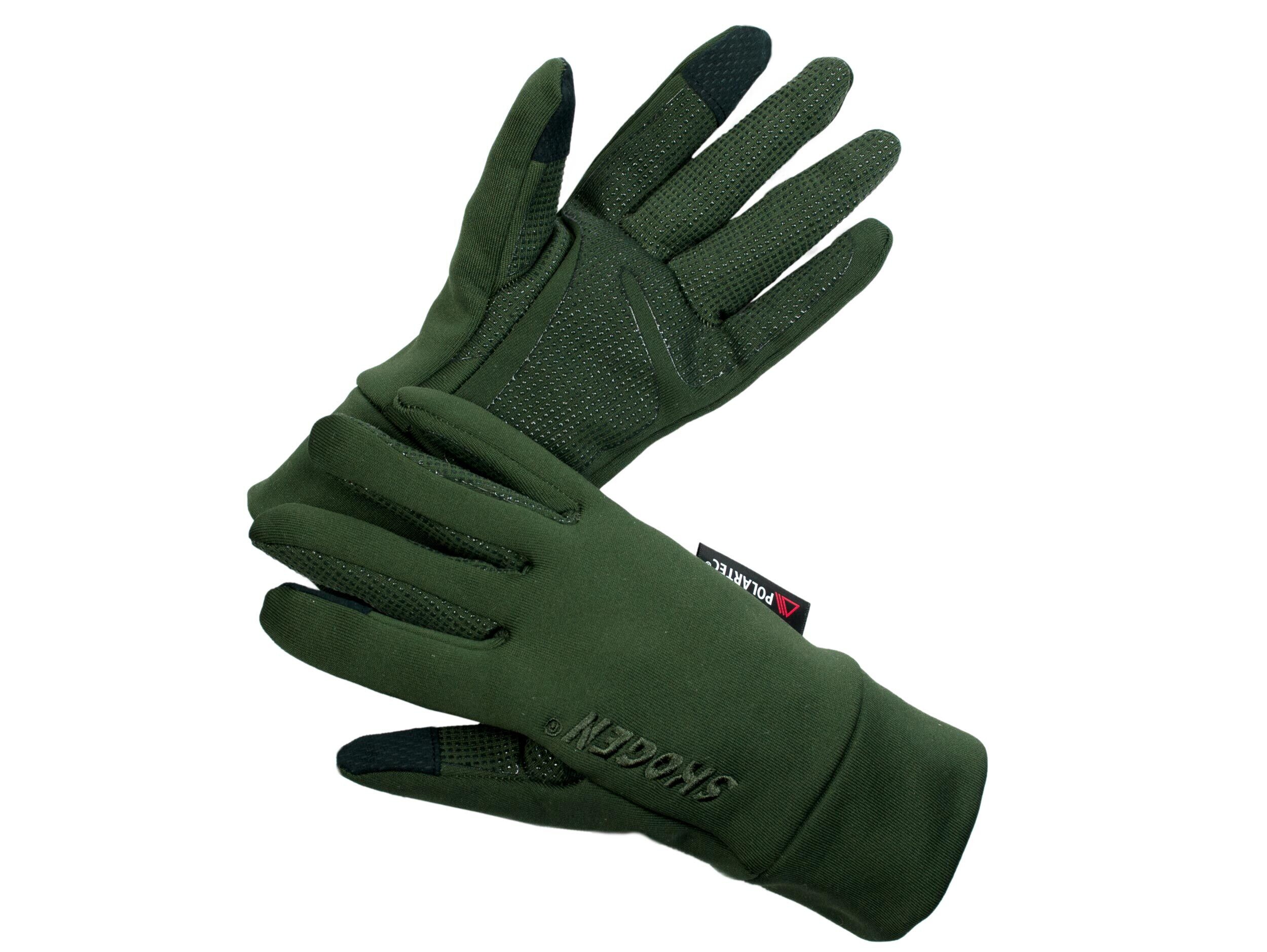 Skogen Polartec Handschuhe Power-Stretch (dunkeloliv)
