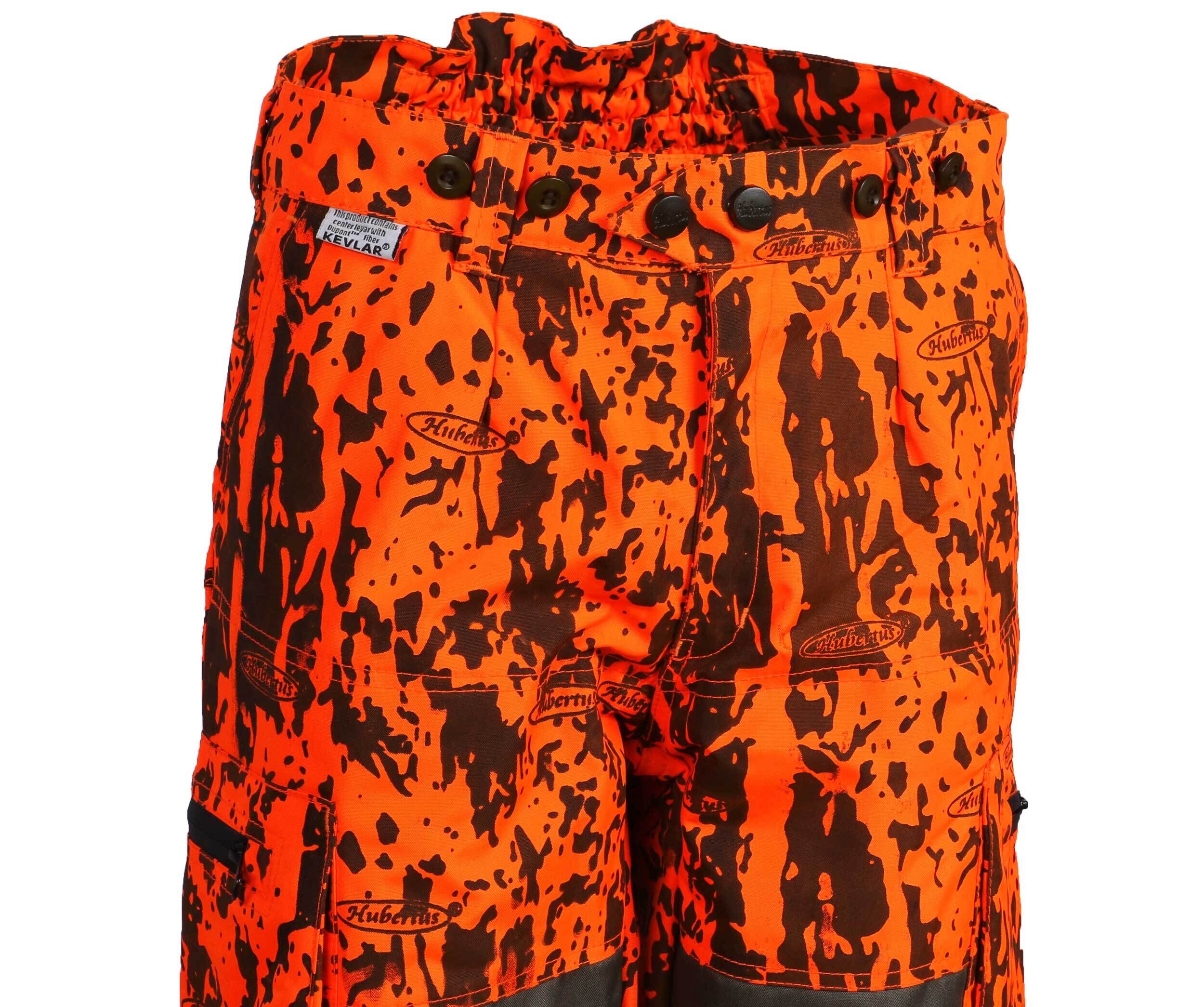 Hubertus Sauenschutzhose Hundeführer Drückjagd (orange/oliv) Hubertus Sauenschutzhose Hundeführer Drückjagd (orange/oliv)