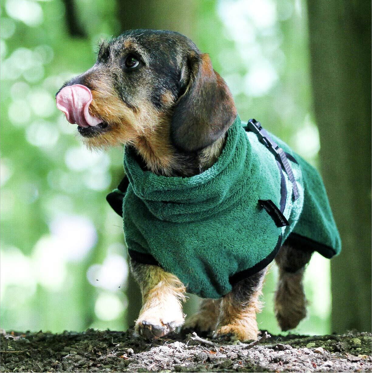 Actionfactory Dryup Cape Dackel Hundemantel (dark green) Actionfactory Dryup Cape Dackel Hundemantel (dark green)