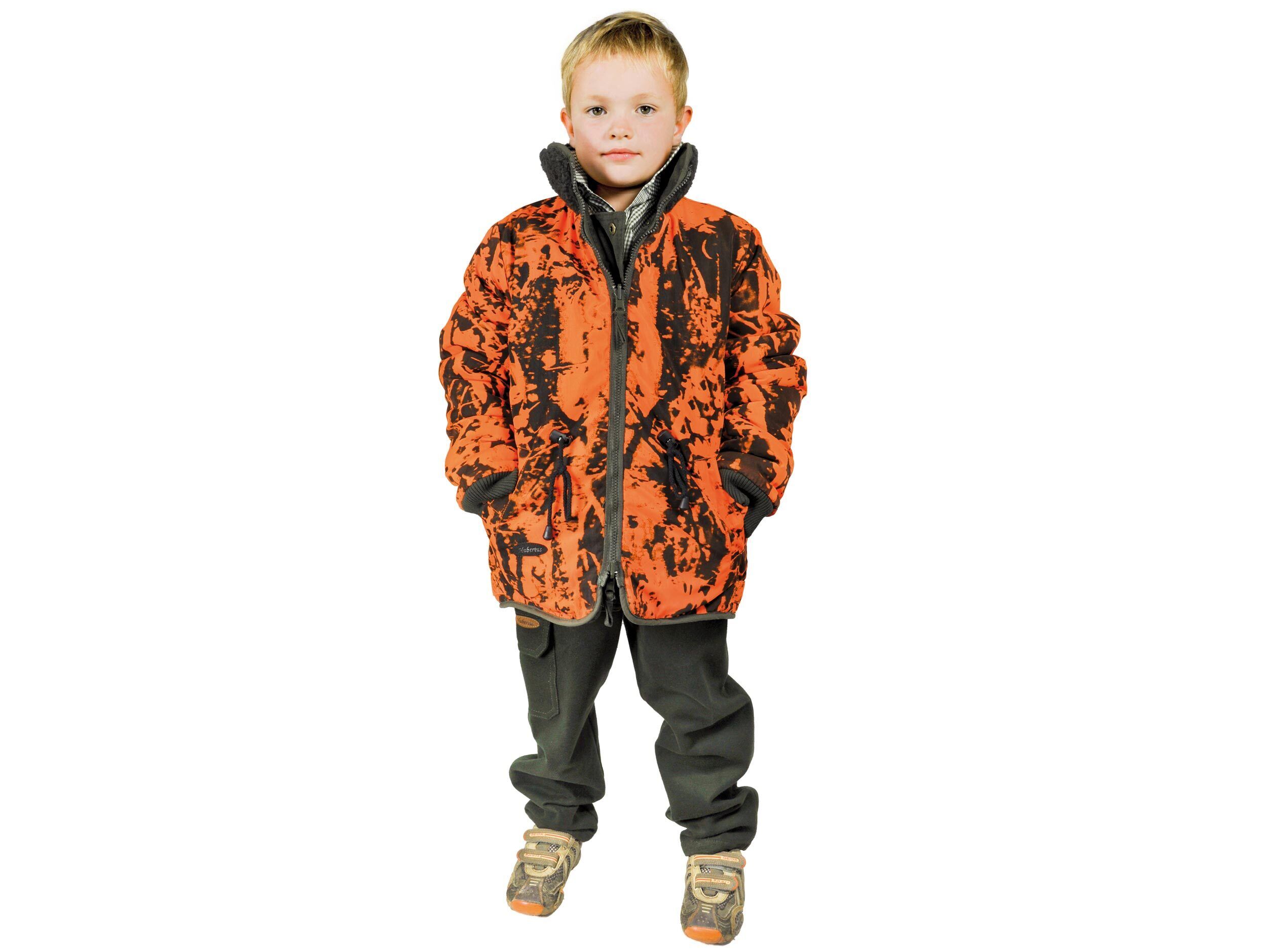 Hubertus Frischling Wende-Faserpelzjacke Kinder (oliv) Hubertus Frischling Wende-Faserpelzjacke Kinder (oliv)