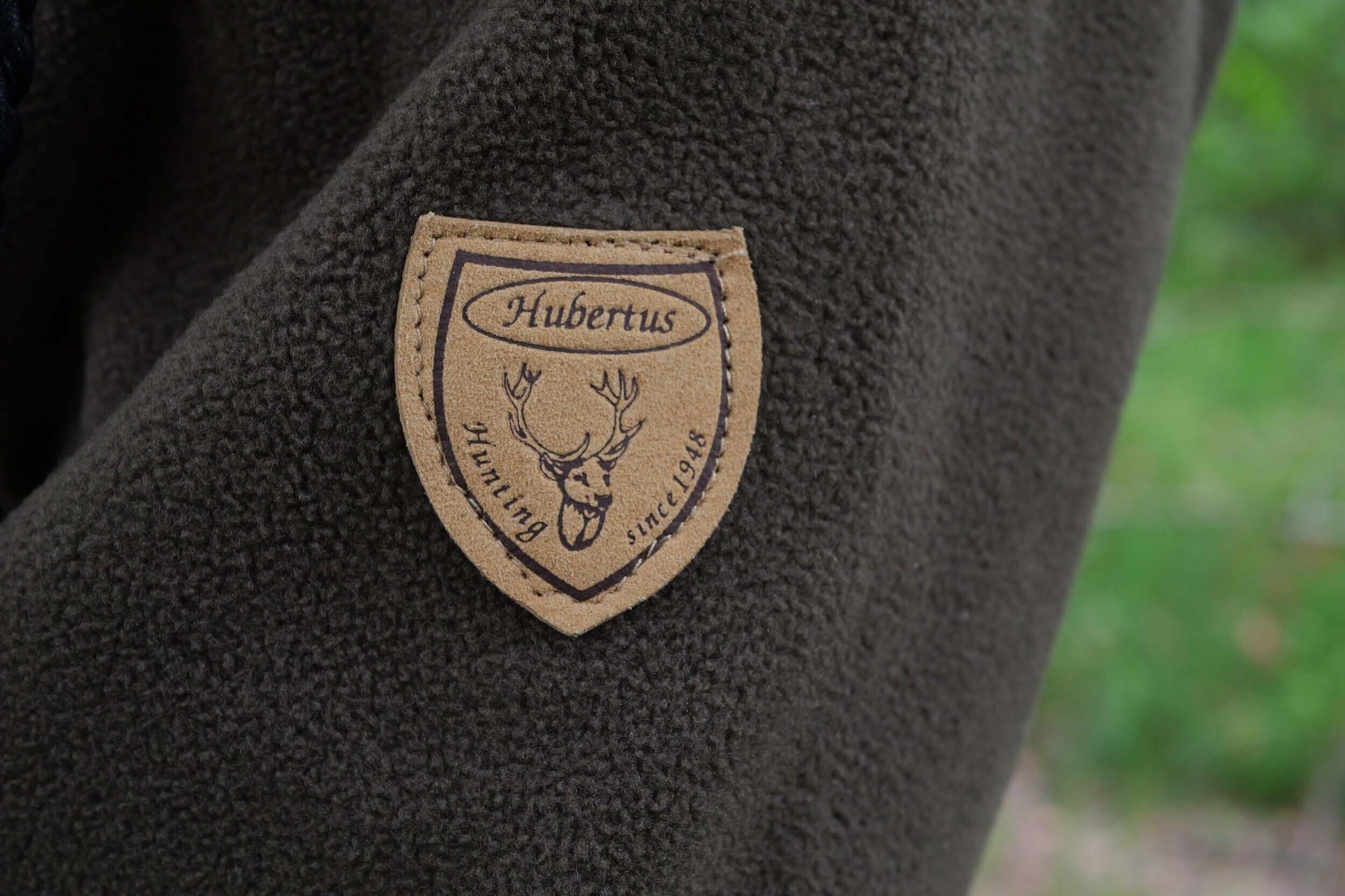 Hubertus Fleece-Hoody mit Reißverschluss (oliv/braun) Hubertus Fleece-Hoody mit Reißverschluss (oliv/braun)