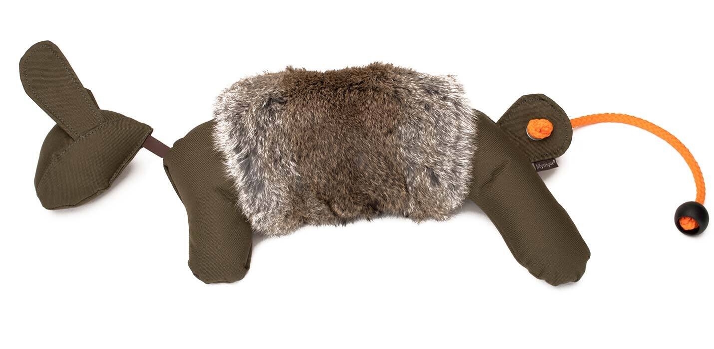 Mystique Rabbit Dummy mit Fell (khaki)