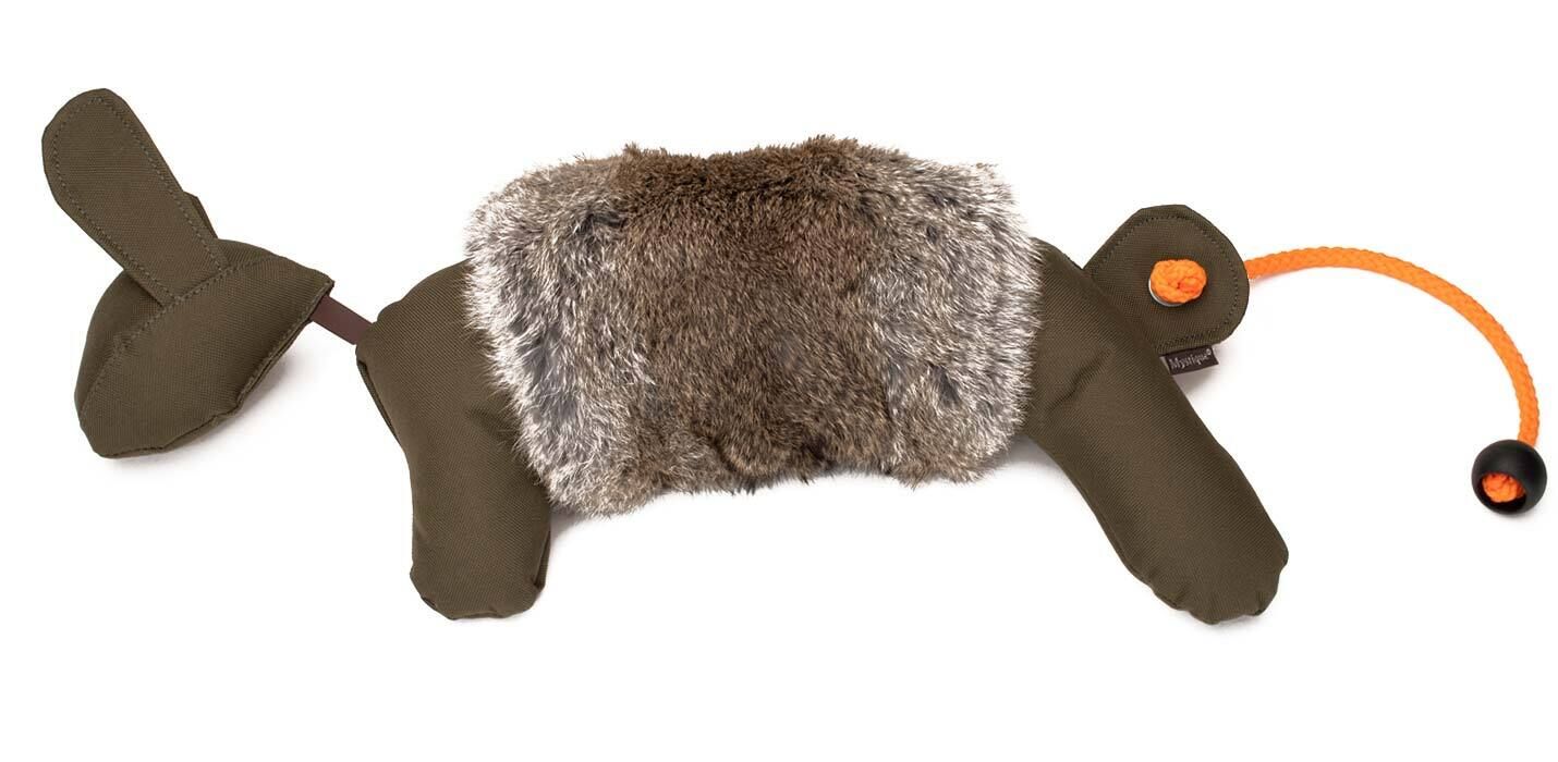 Mystique Rabbit Dummy mit Fell (khaki) Mystique Rabbit Dummy mit Fell (khaki)