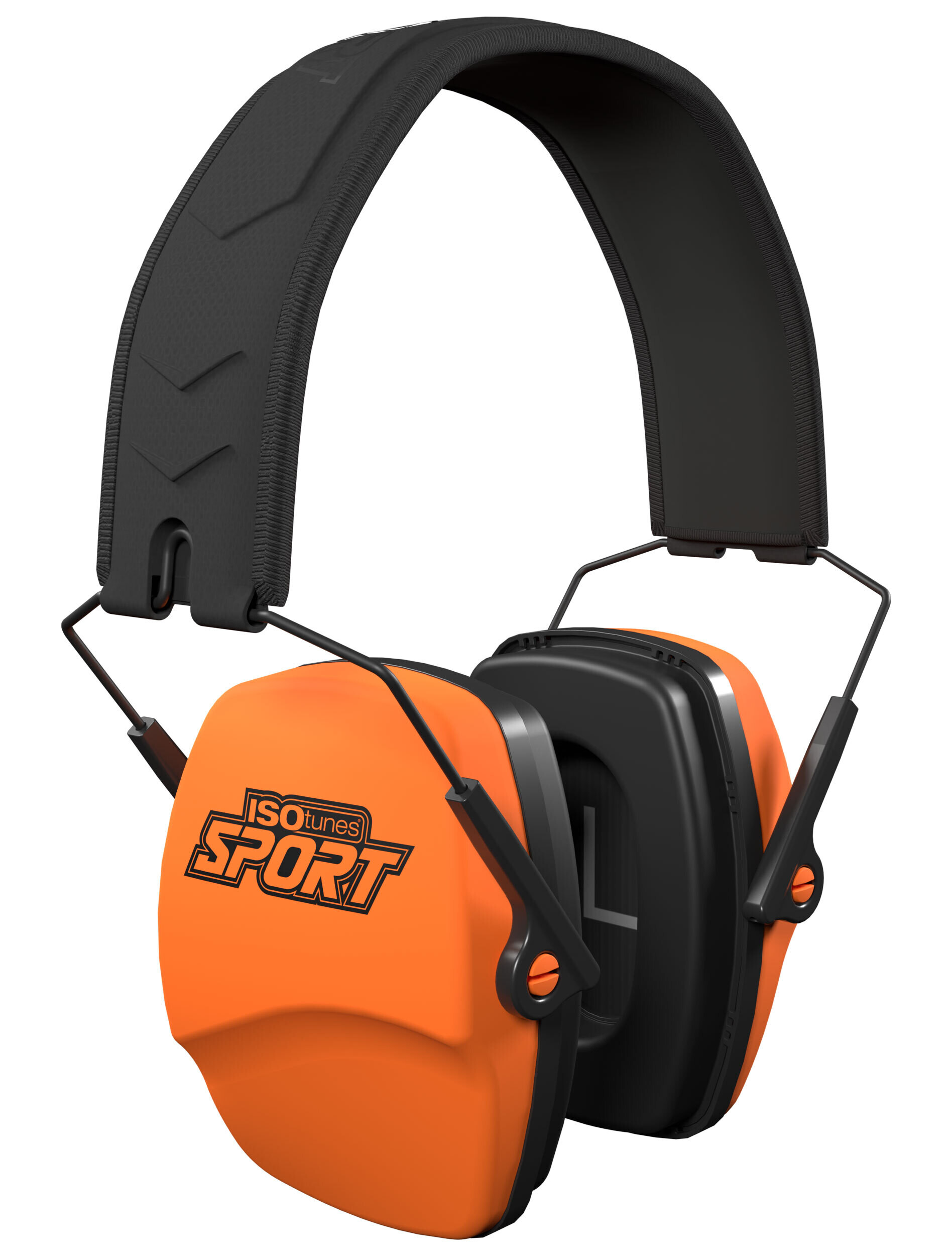Isotunes Defy Slim Passive Gehörschutz (Safety Orange)
